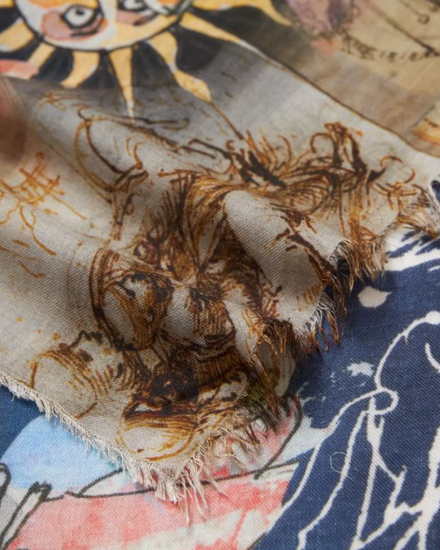 Faliero Sarti Michelangelo Scarf MULTI Sale