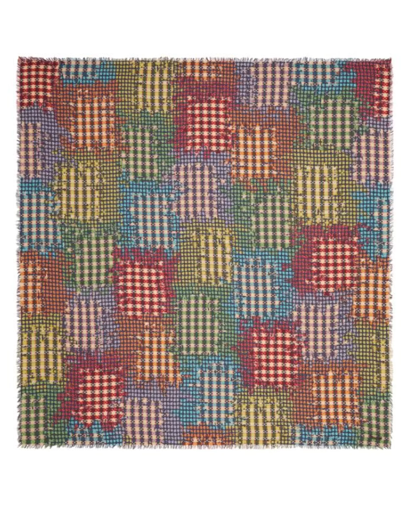 Faliero Sarti Patchwork Scarf MULTI Fashion