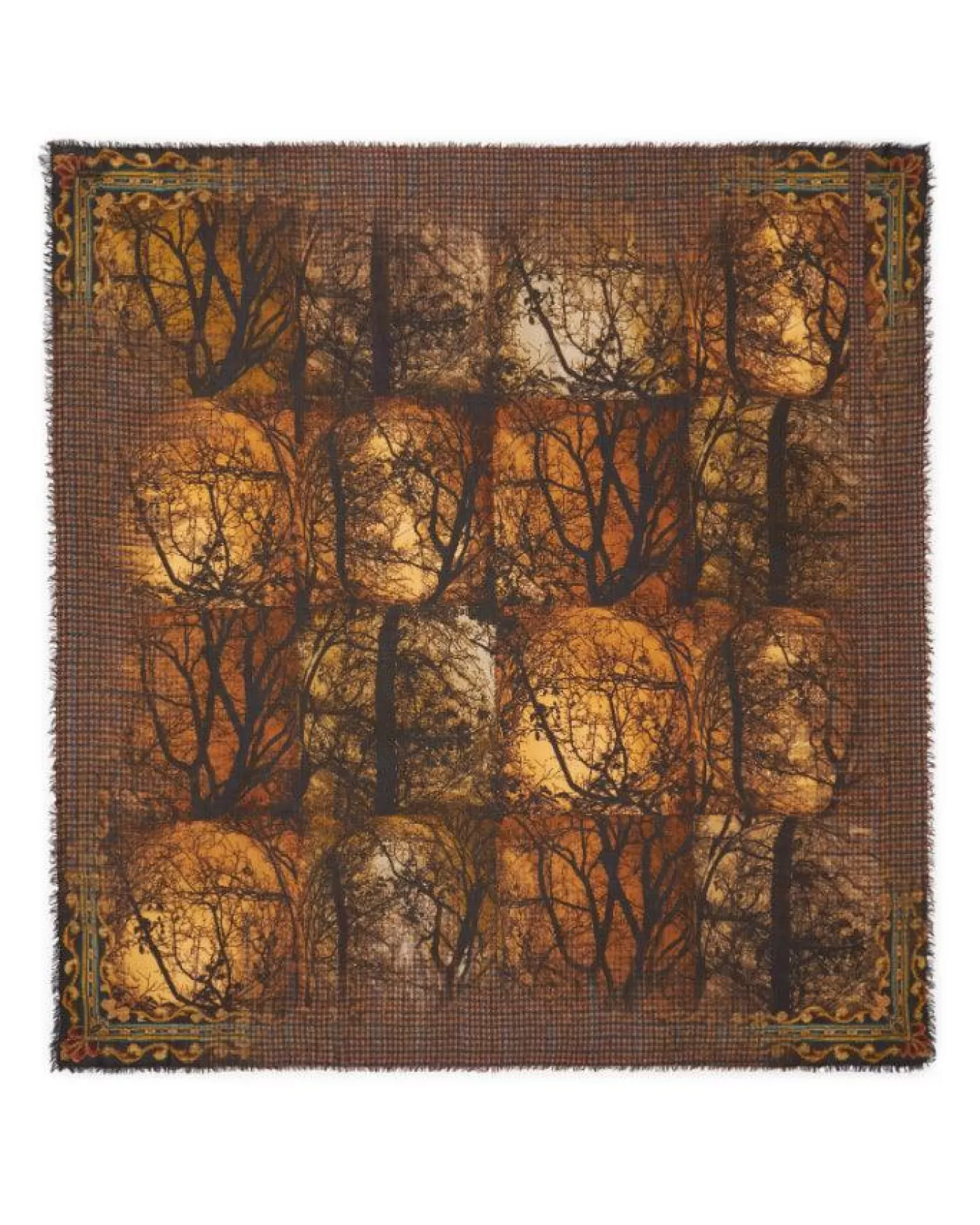 Faliero Sarti Trees Scarf MULTI Store