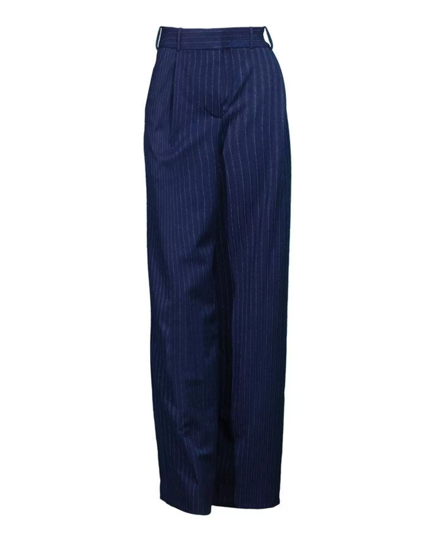 Veronica Beard Heyser Pinstriped Pant - NAVYMULTI Best Sale