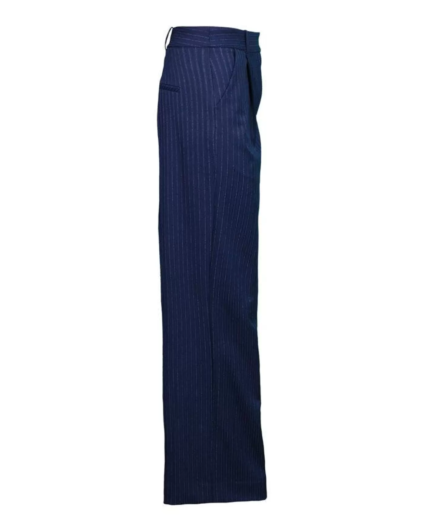 Veronica Beard Heyser Pinstriped Pant - NAVYMULTI Best Sale