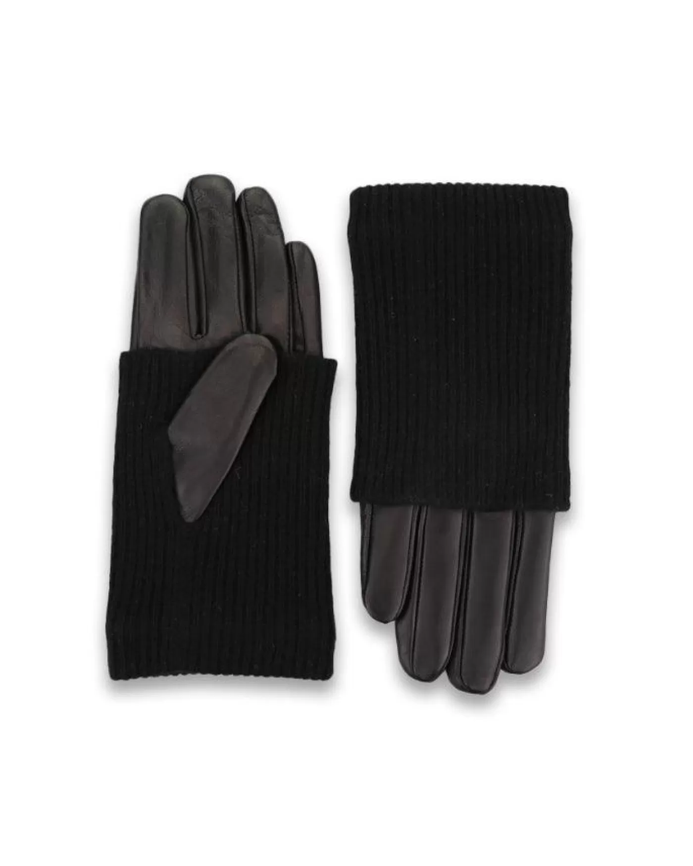 HiSO Leather Cashmere Combo Gloves Cheap