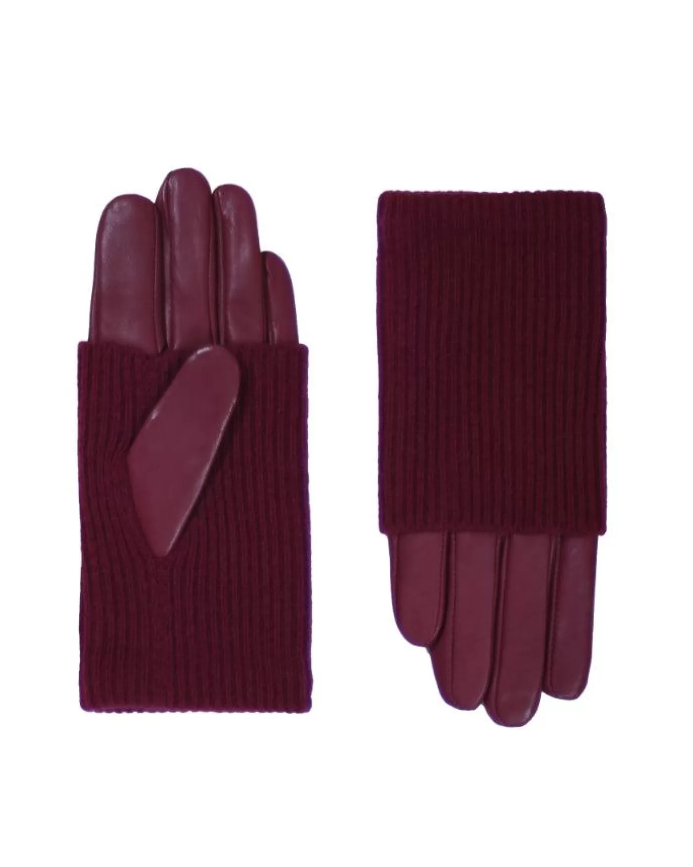 HiSO Leather Cashmere Combo Gloves Cheap