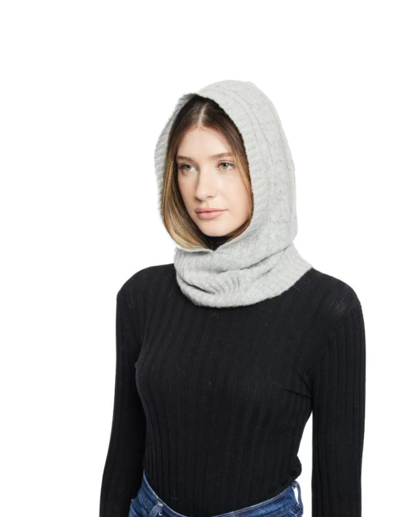 HiSO Snood Cashmere Blend Hood Flash Sale