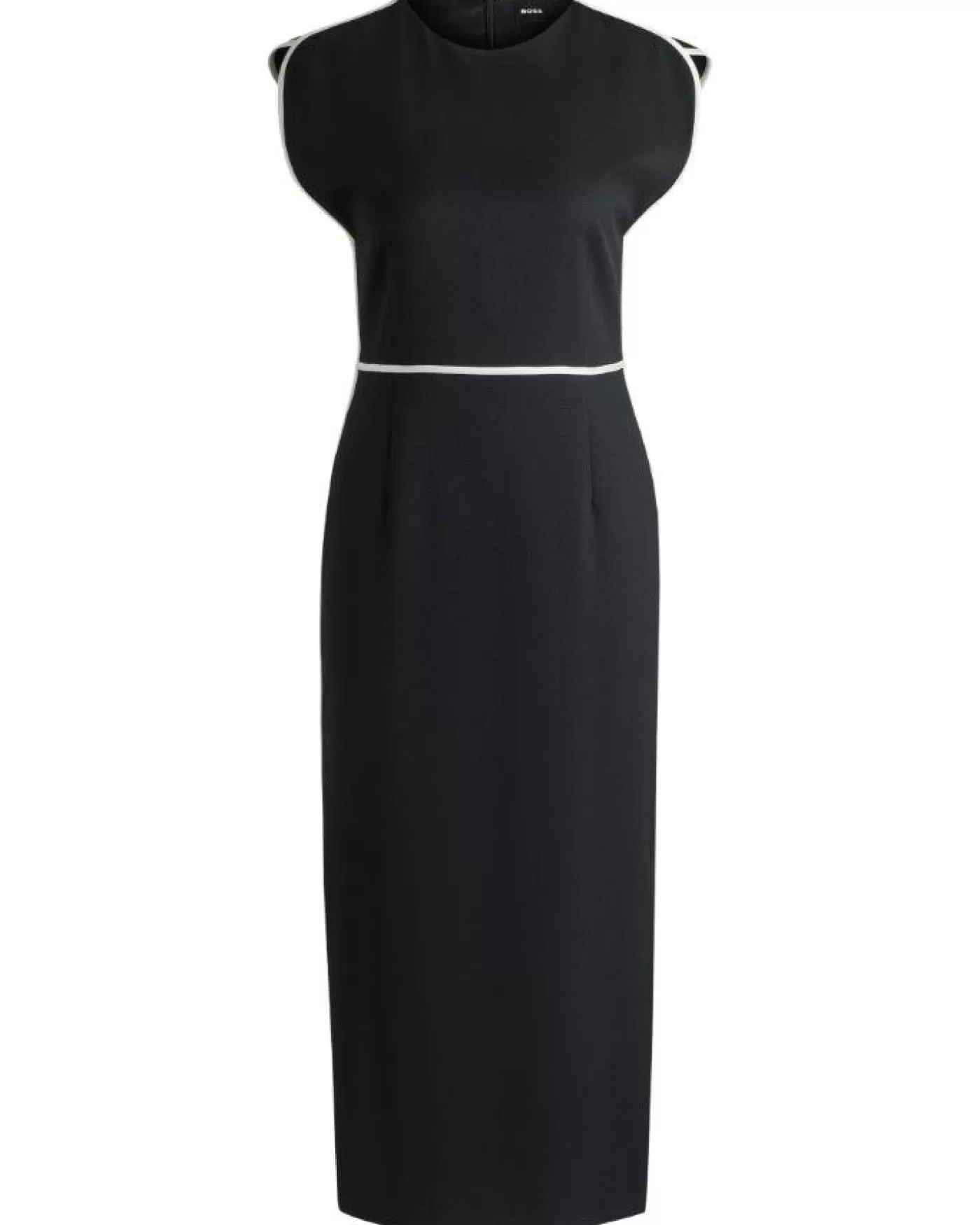 Hugo Detira Sleeveless Dress Black Cheap