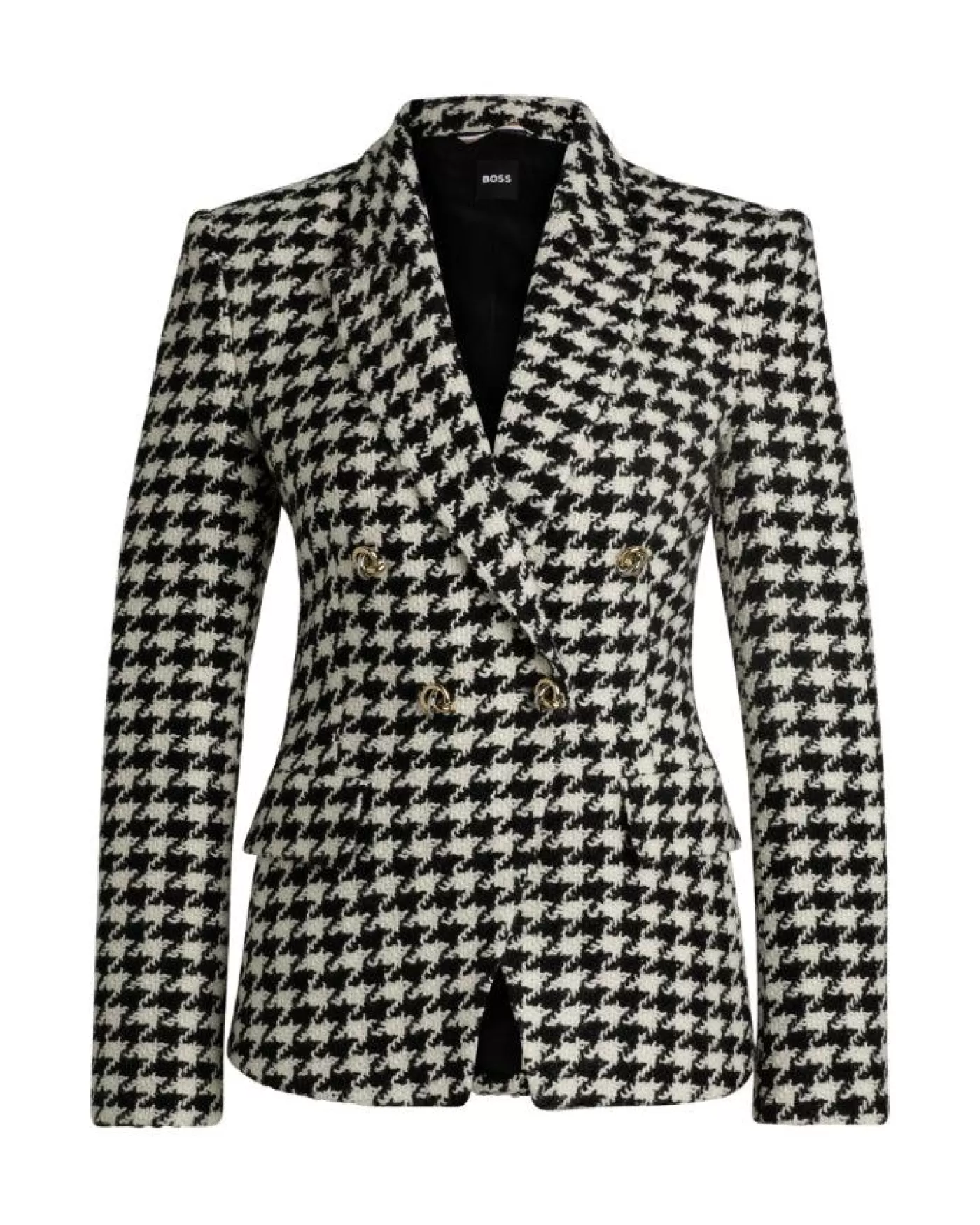 Hugo JIA-DB2 Houndstooth Jacket 967-OPENMISC Best Sale
