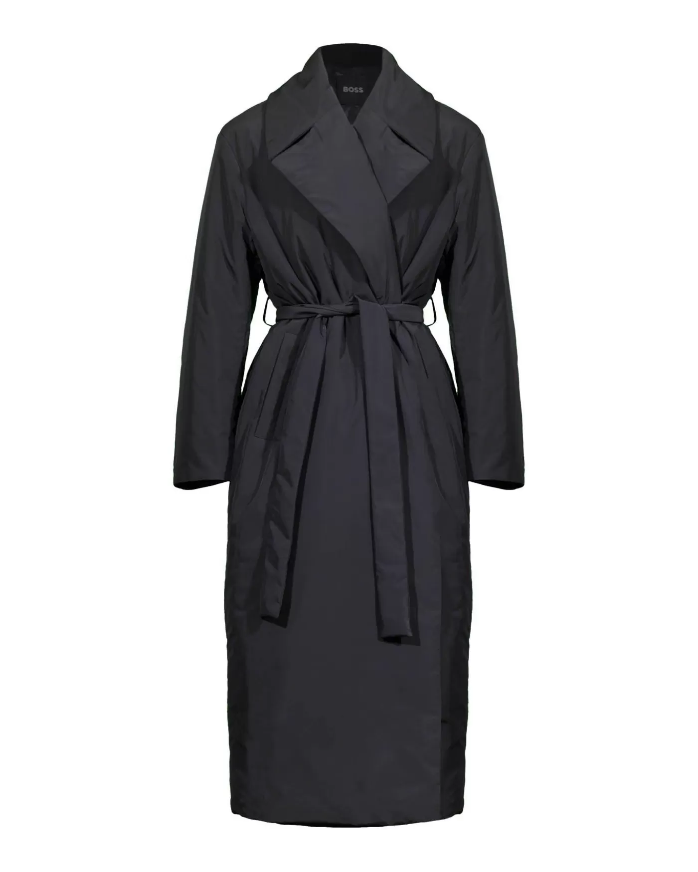 Hugo Pamiano Puffer Wrap Coat Black Best