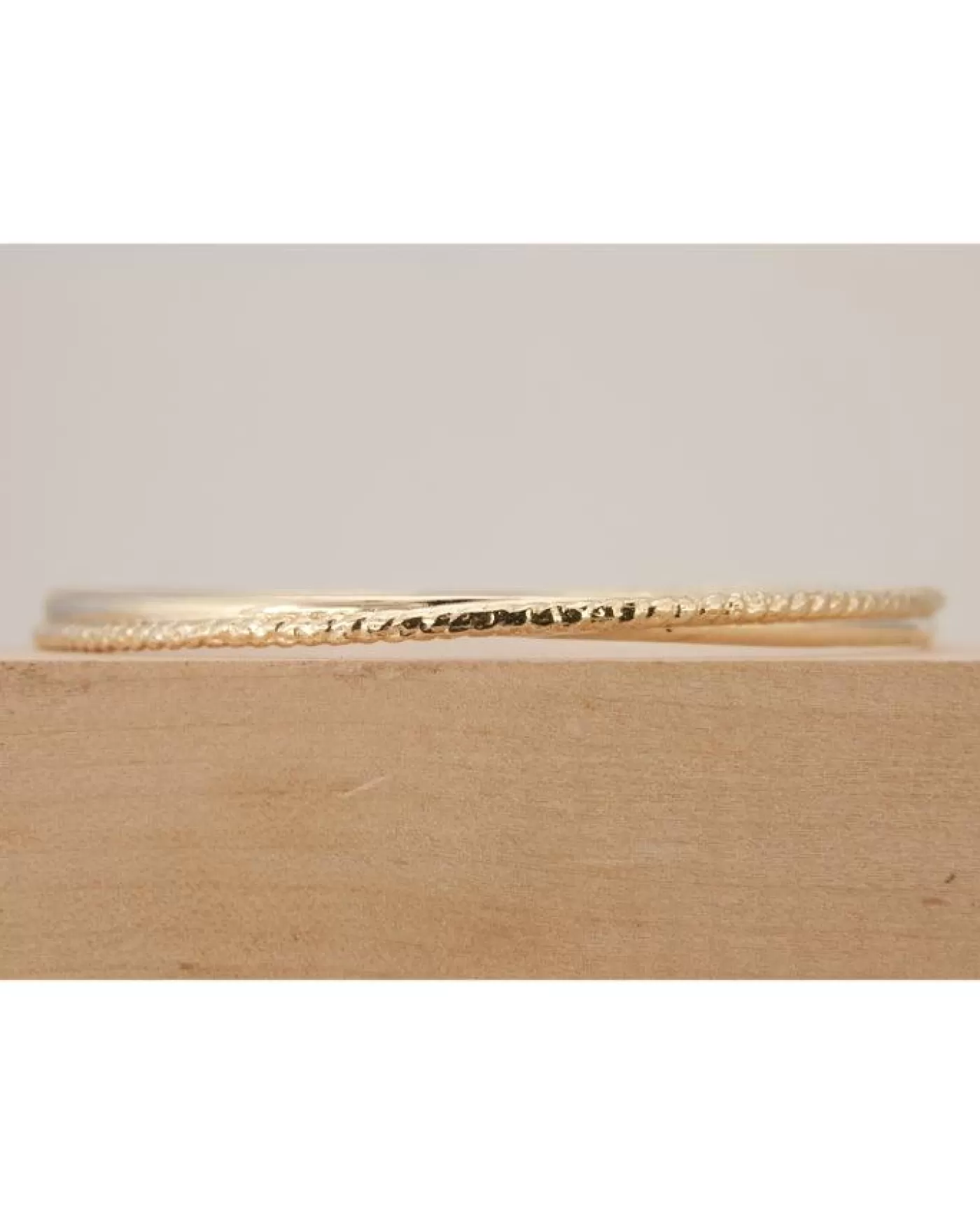 Karyn Chopik Grecian Twist Bangle BRONZE Hot