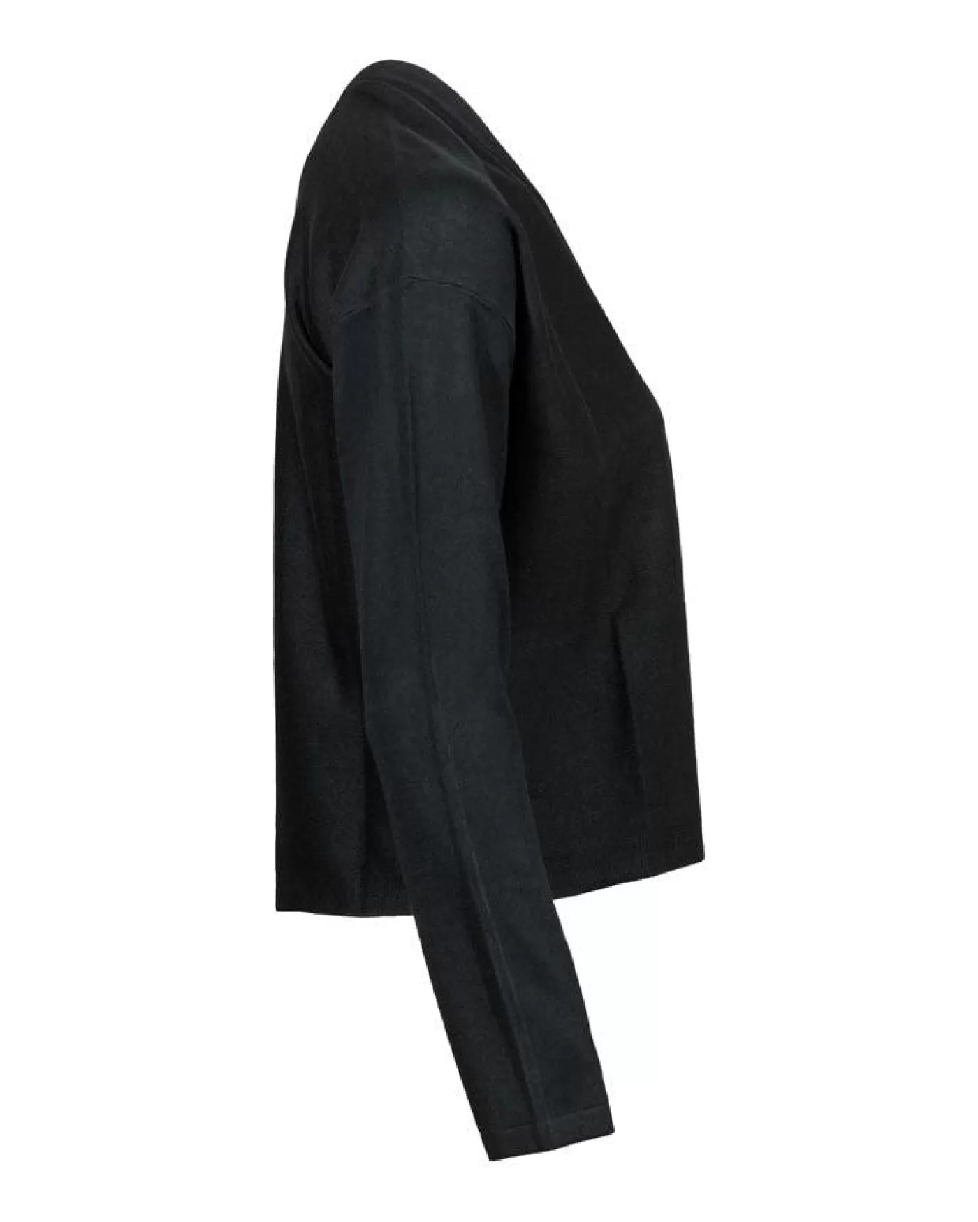 Kinross Cashmere Kinross Dress Cardigan Black Outlet