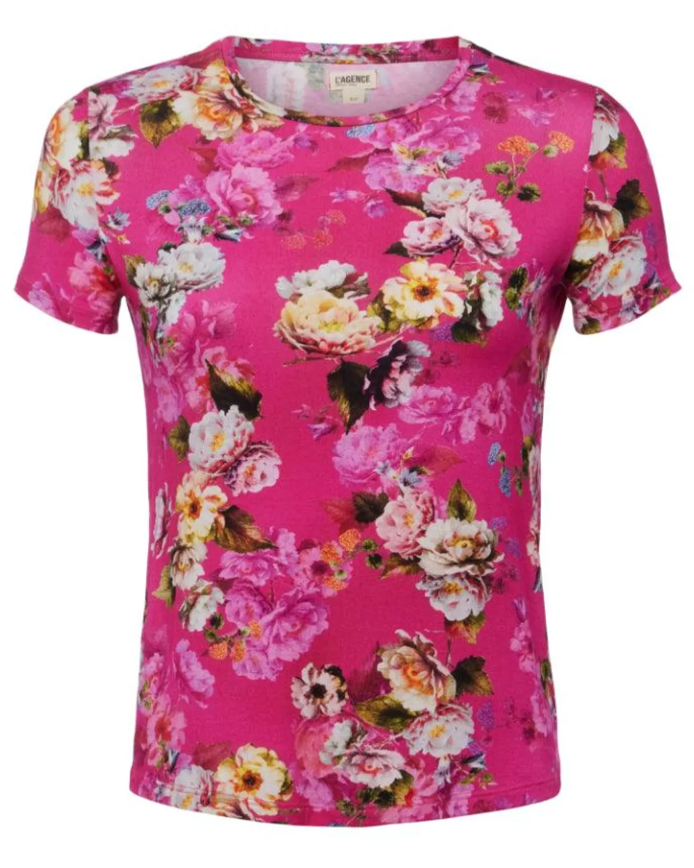 L'Agence Ressi Cabaret Pink Multi Tee CABPNKMULTIMSCHTAROSA Outlet
