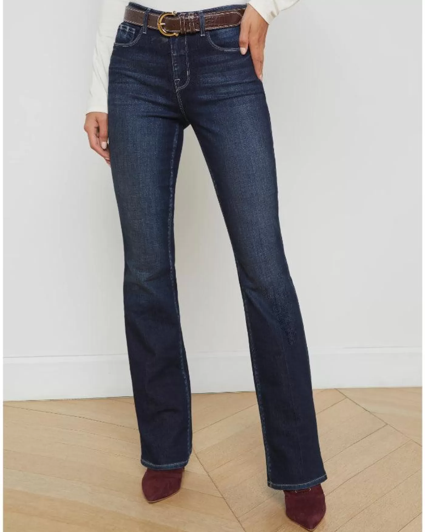 L'Agence Selma Bootcut Jean CREST New