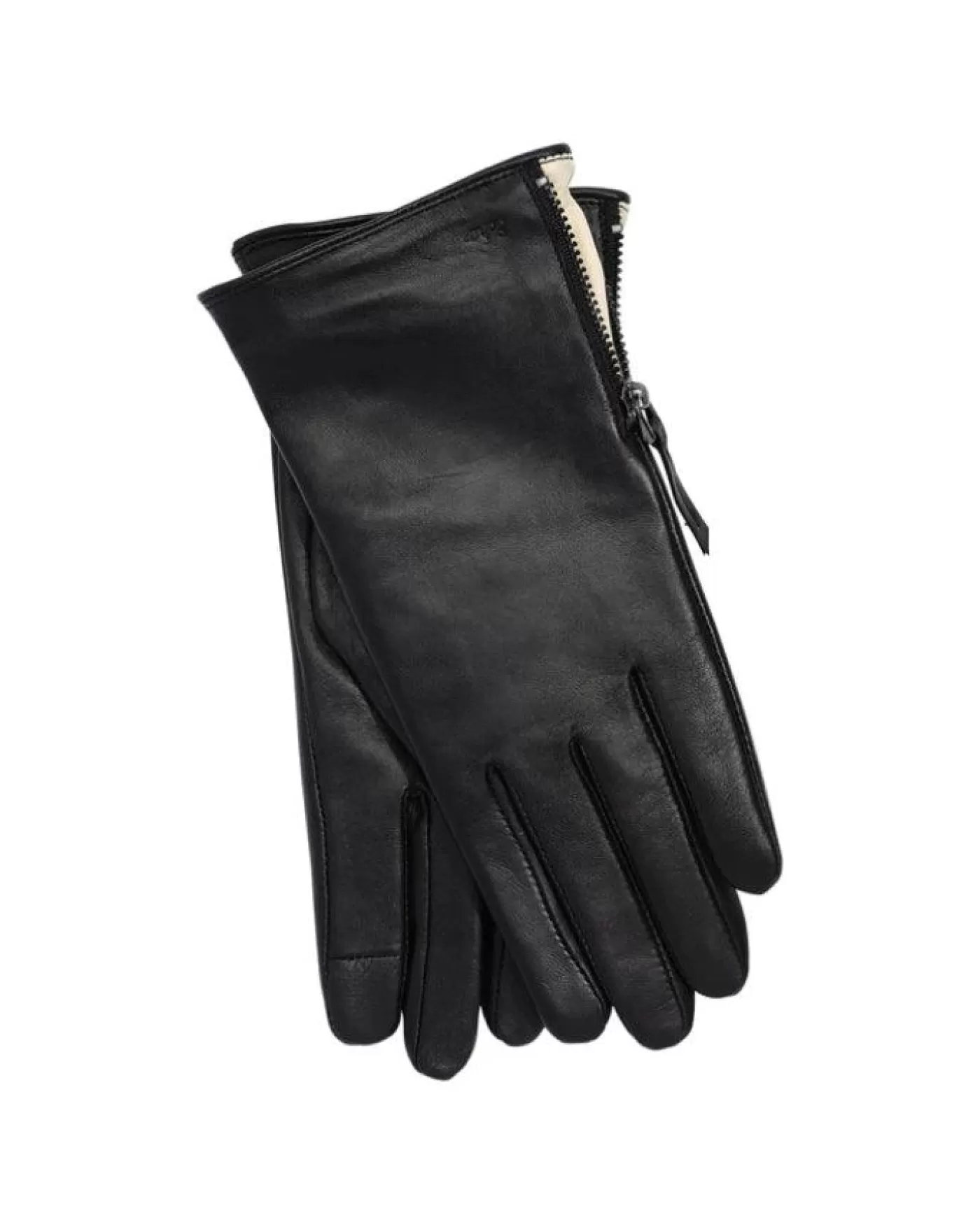 Echo Leather Glove With Zipper Clearance