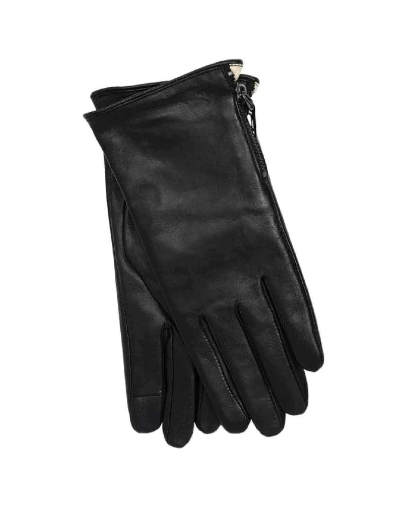 Echo Leather Glove With Zipper Clearance