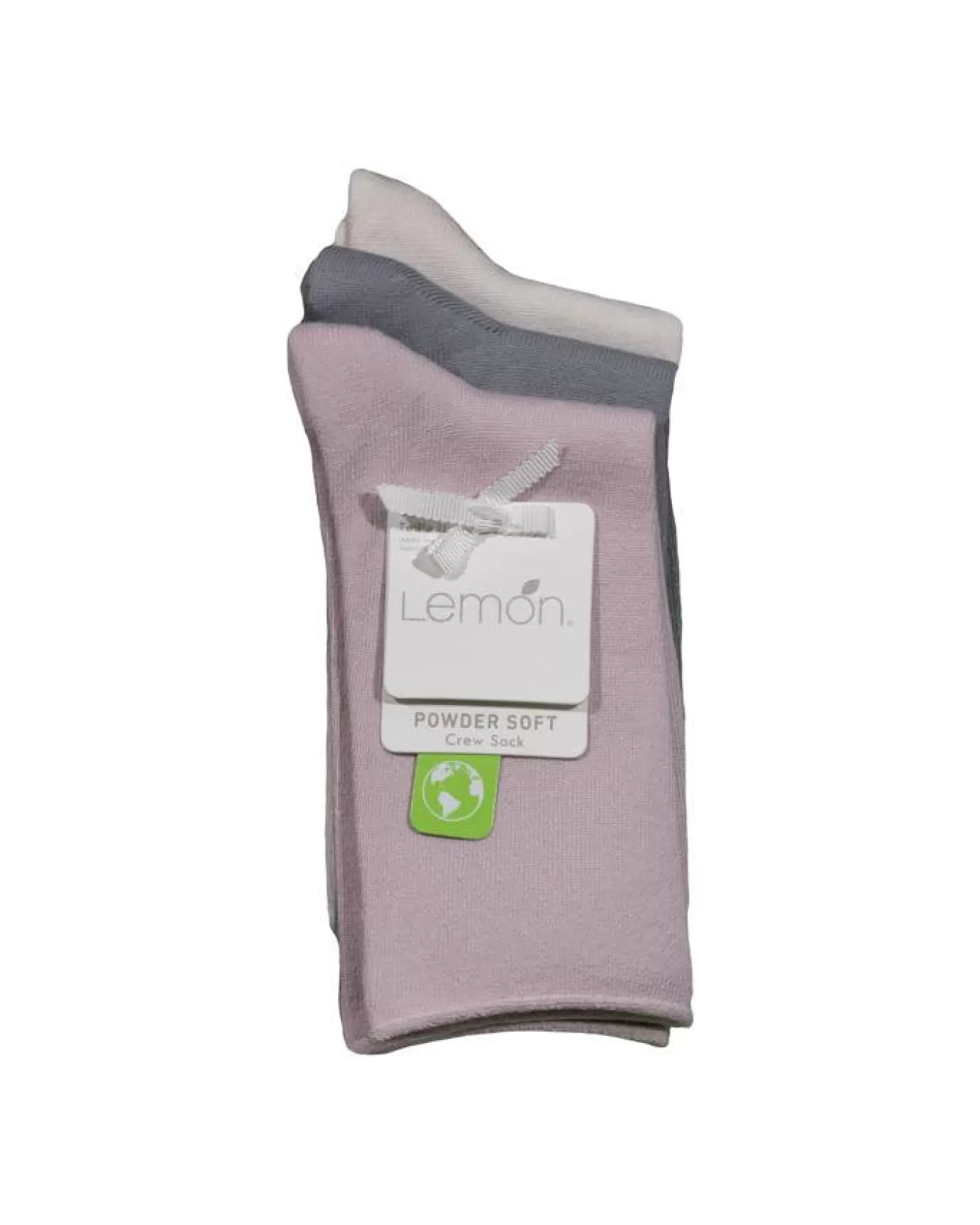Lemon Crew 3 PK Socks Best