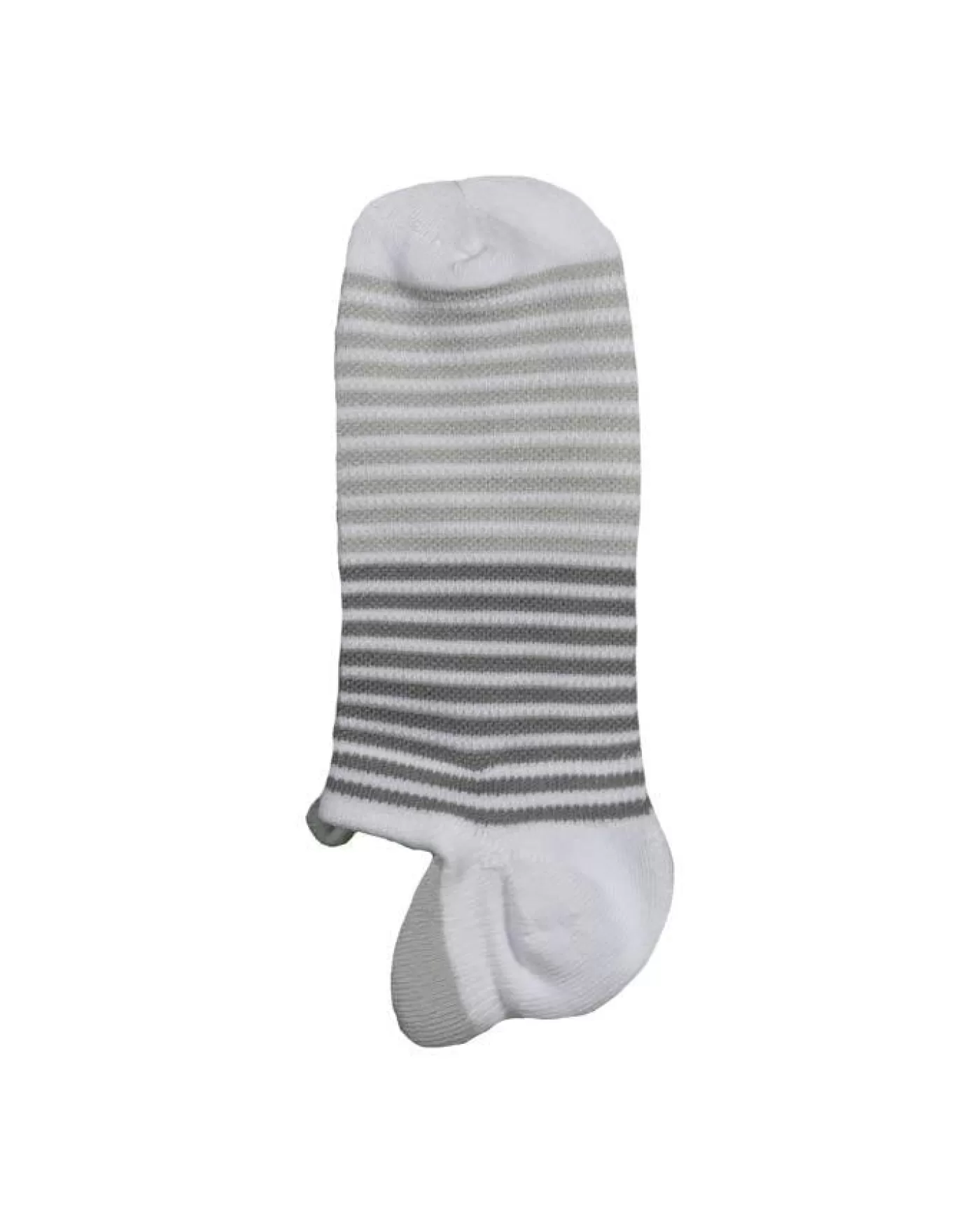 Lemon Stripe Low Cut Heel Tab 3 PK Socks GREY Best Sale