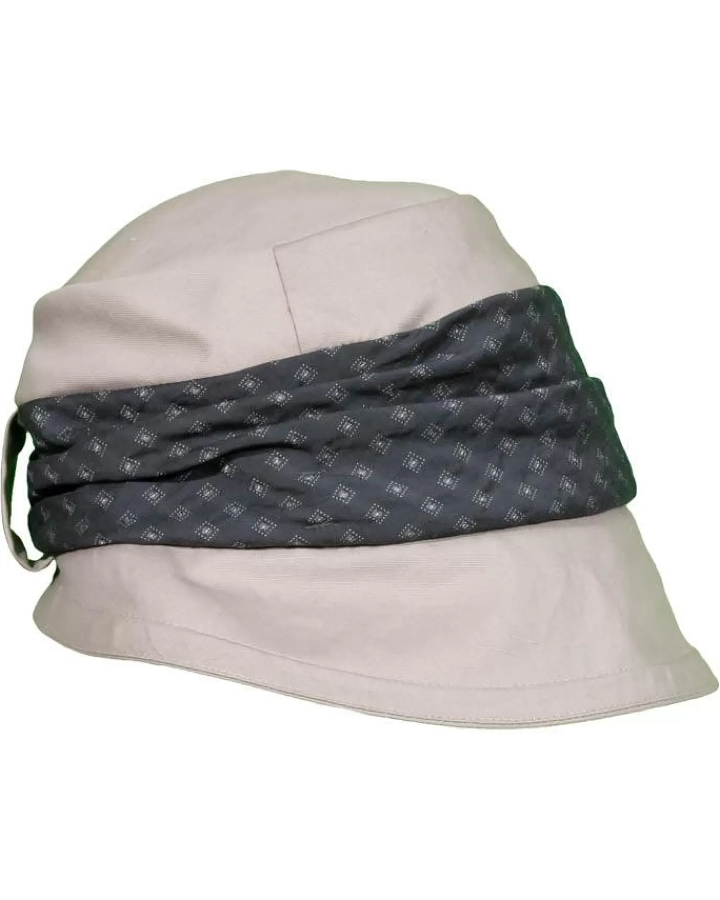 Lillie and Cohoe Gabriola Jeanette Hat TAUPE/FOULARD Best Sale