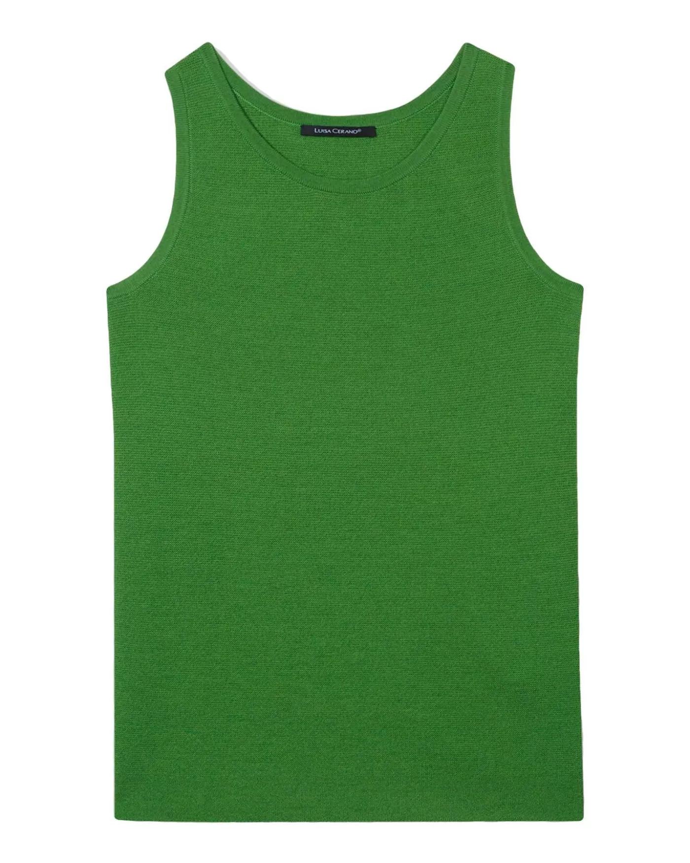 Luisa Cerano Fine Merino Tank Top BOLDGREEN Clearance