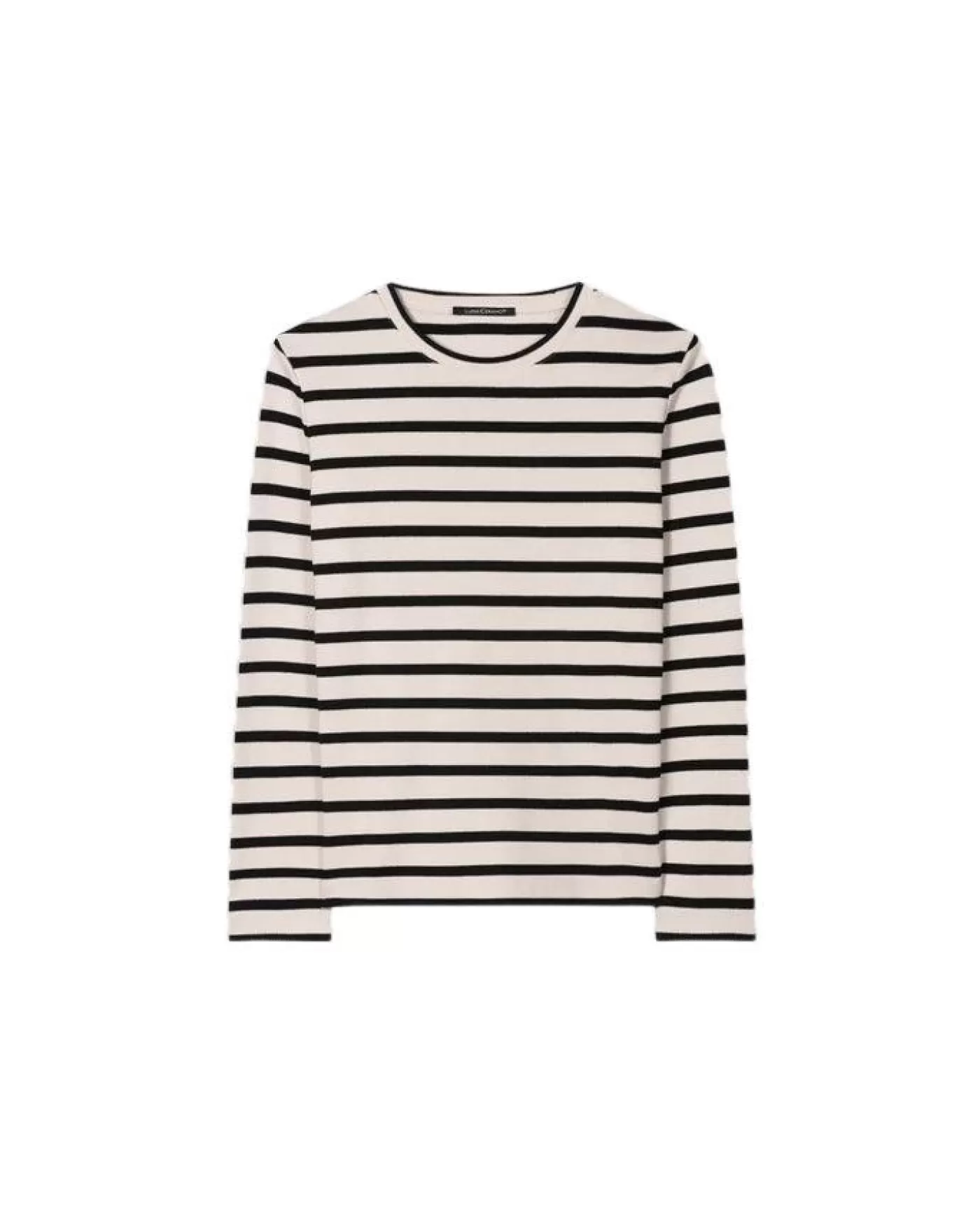 Luisa Cerano Heavy Cotton Striped Tee Multi Best Sale