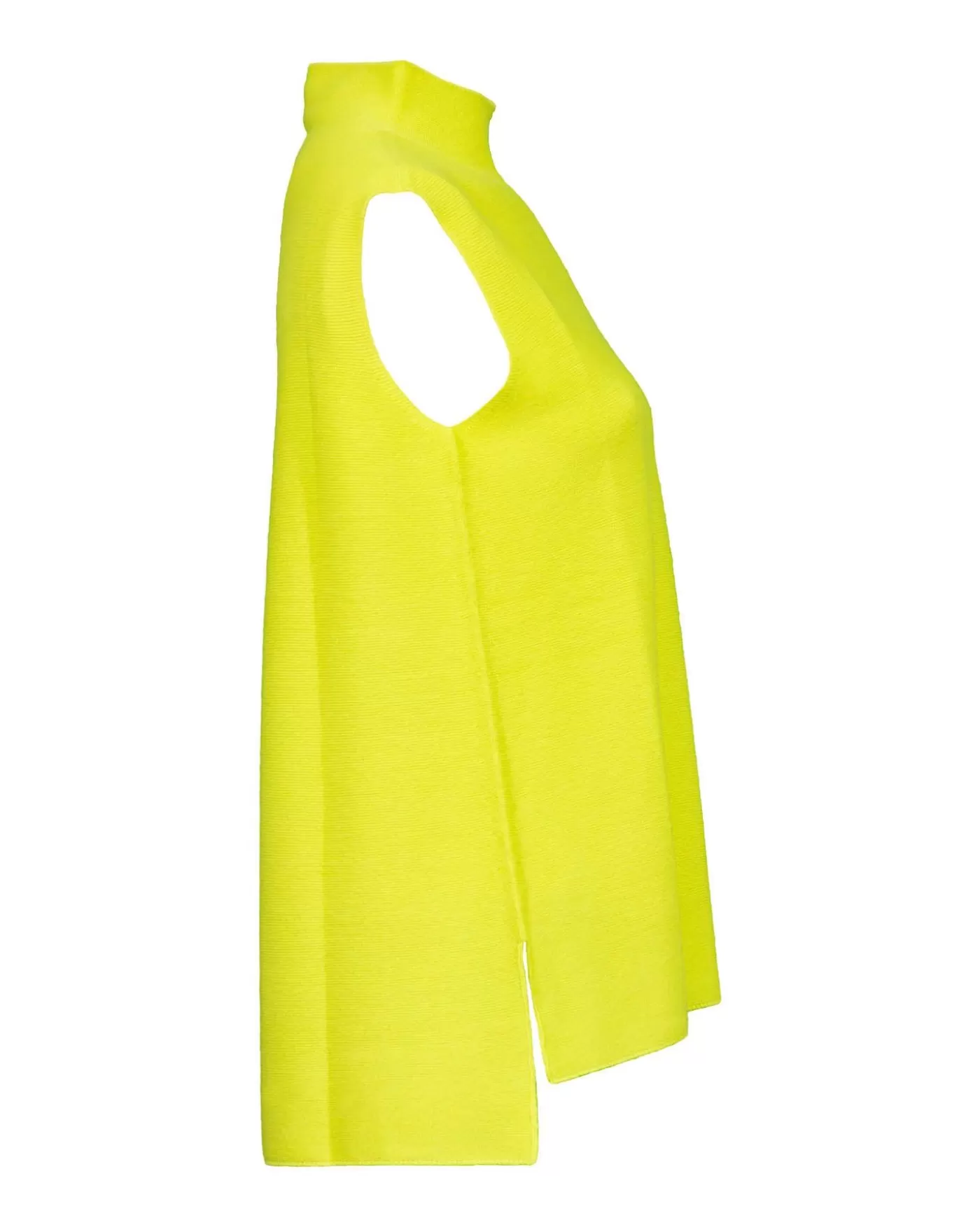 Luisa Cerano Mock Neck Tank Top LIME Outlet