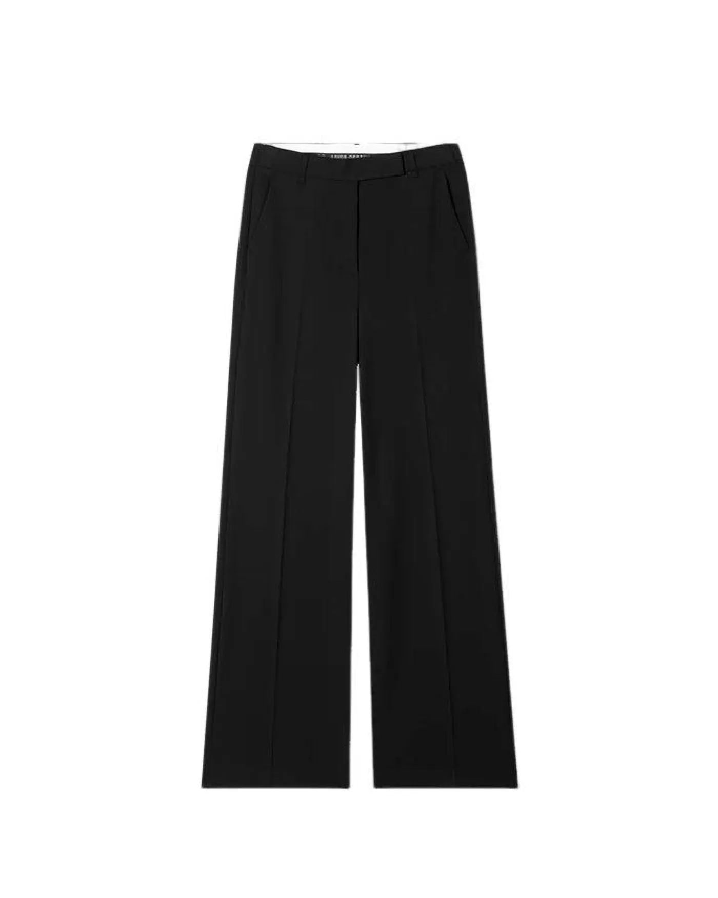 Luisa Cerano Straight Wide Leg Pant Black Store