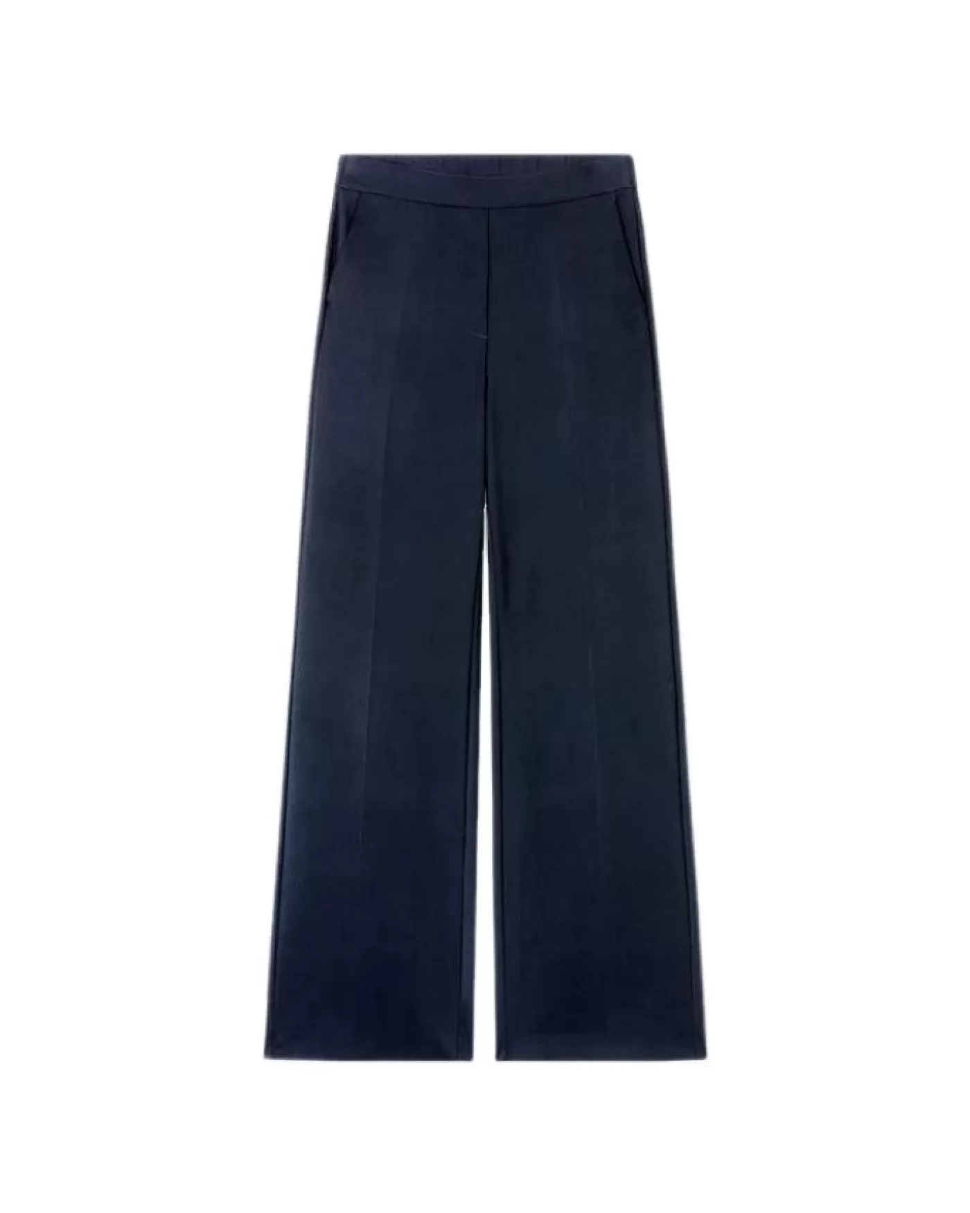 Luisa Cerano Techno Wide Leg Travel Pants MIDNIGHTBLUE Online