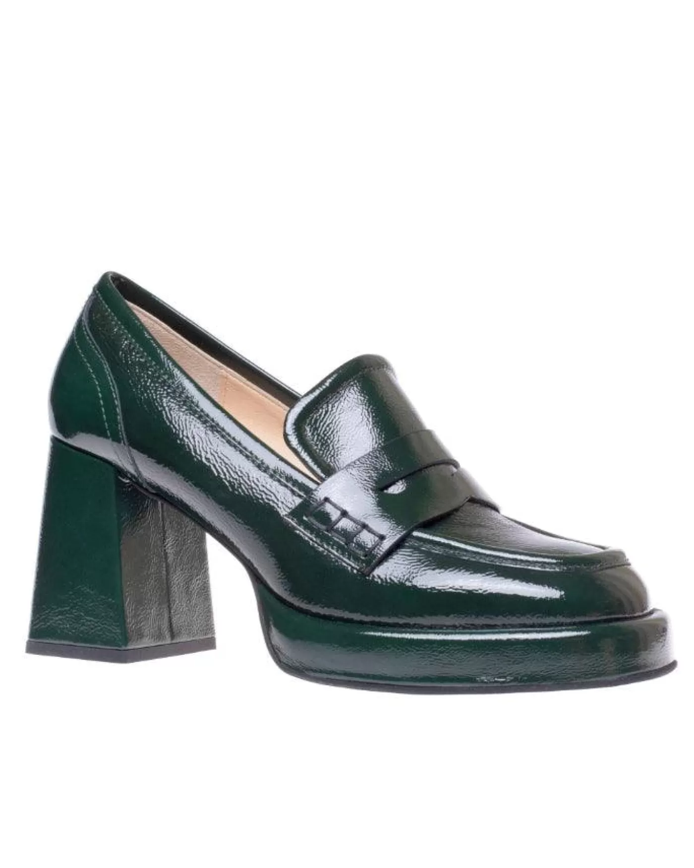 Ron White Mandy Platform Loafer HUNTERGREEN Best Sale