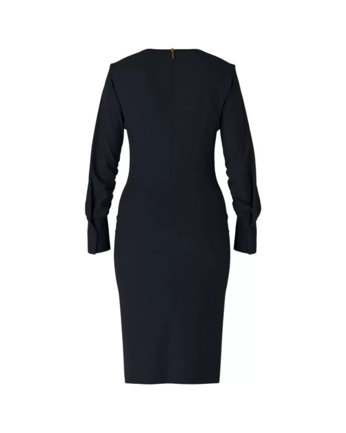 Marc Cain Deep V Dress MidnightBlue Best Sale