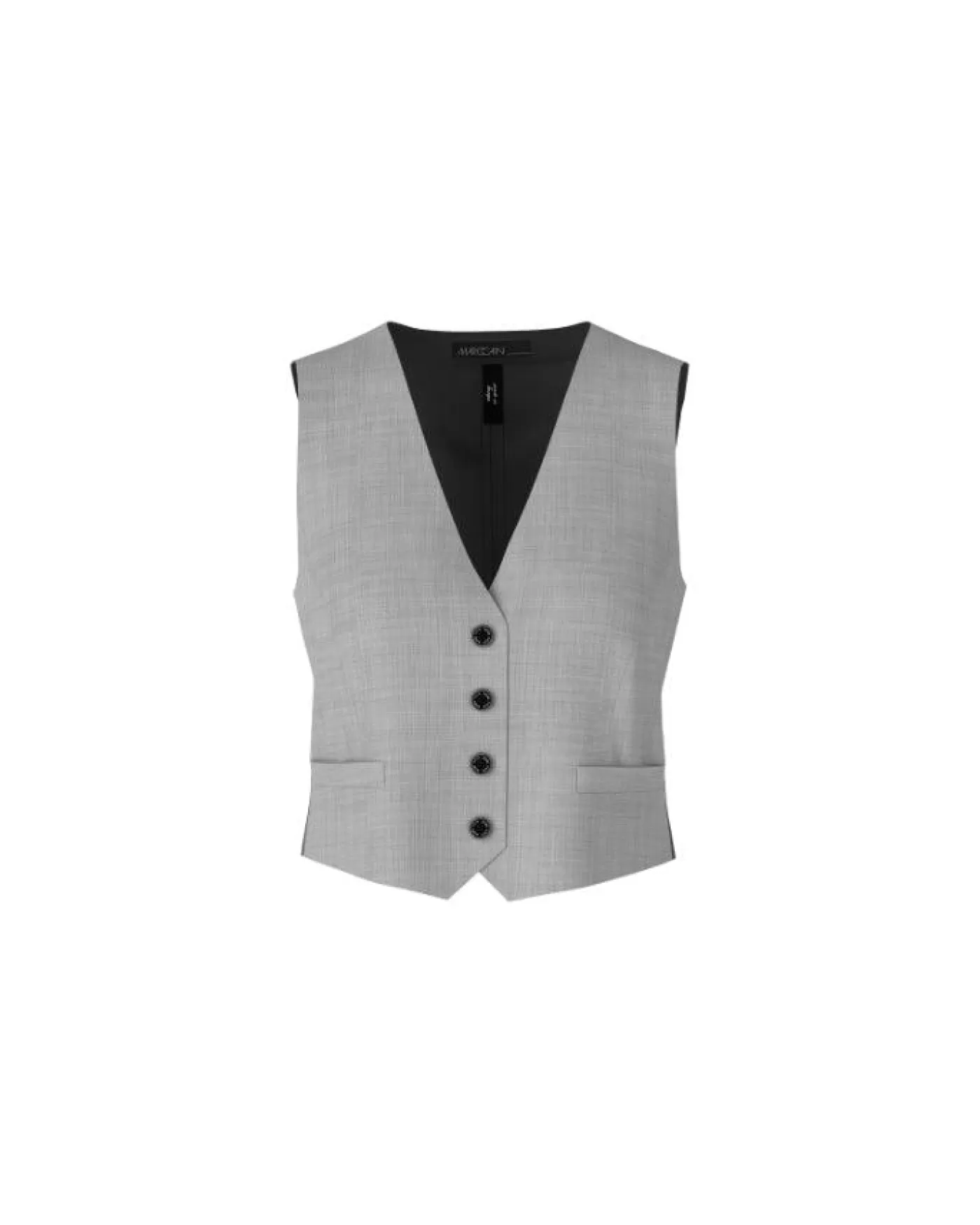 Marc Cain Fitted Vest SOFTGREY Best