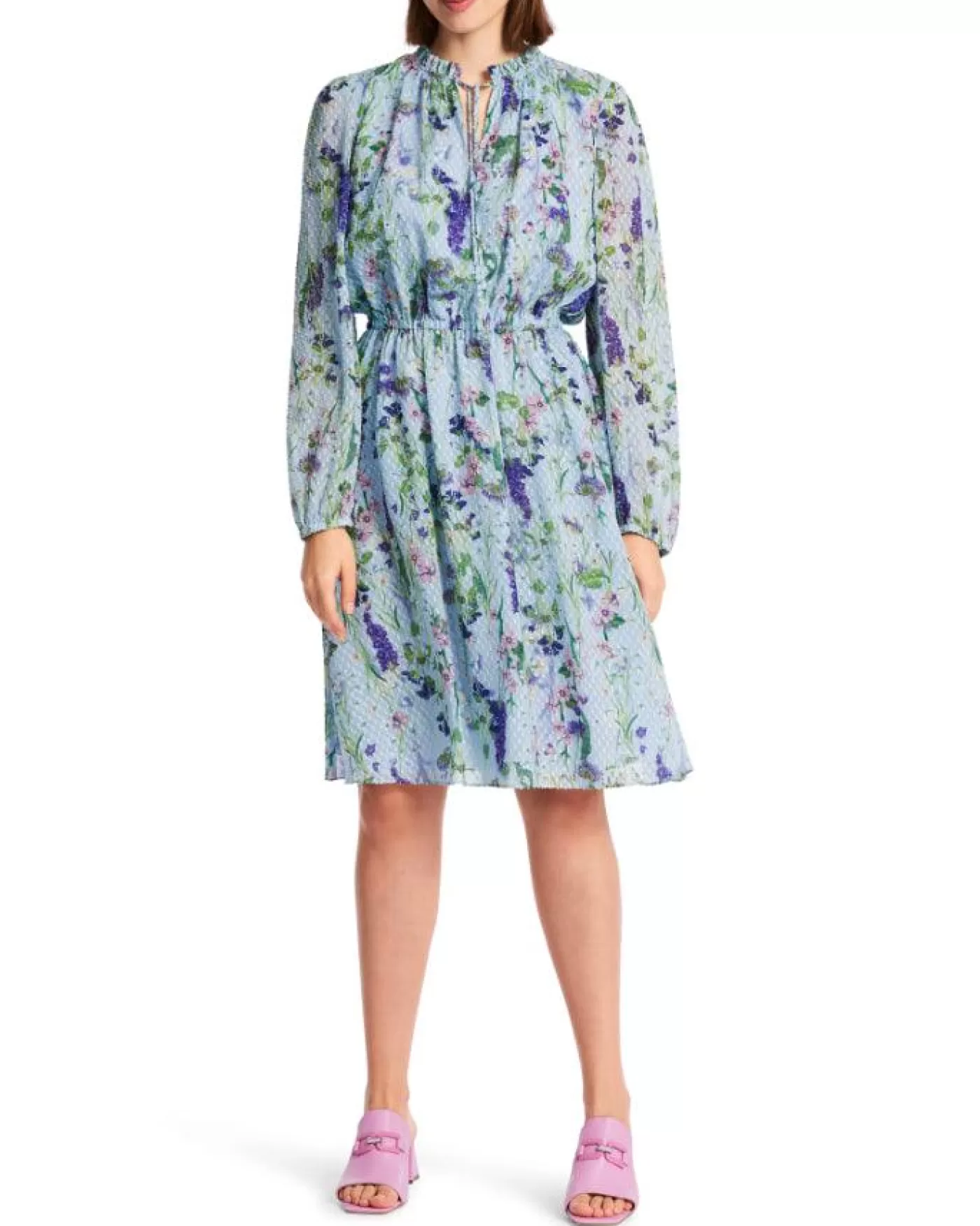 Marc Cain Floral Design Dress SKY Outlet