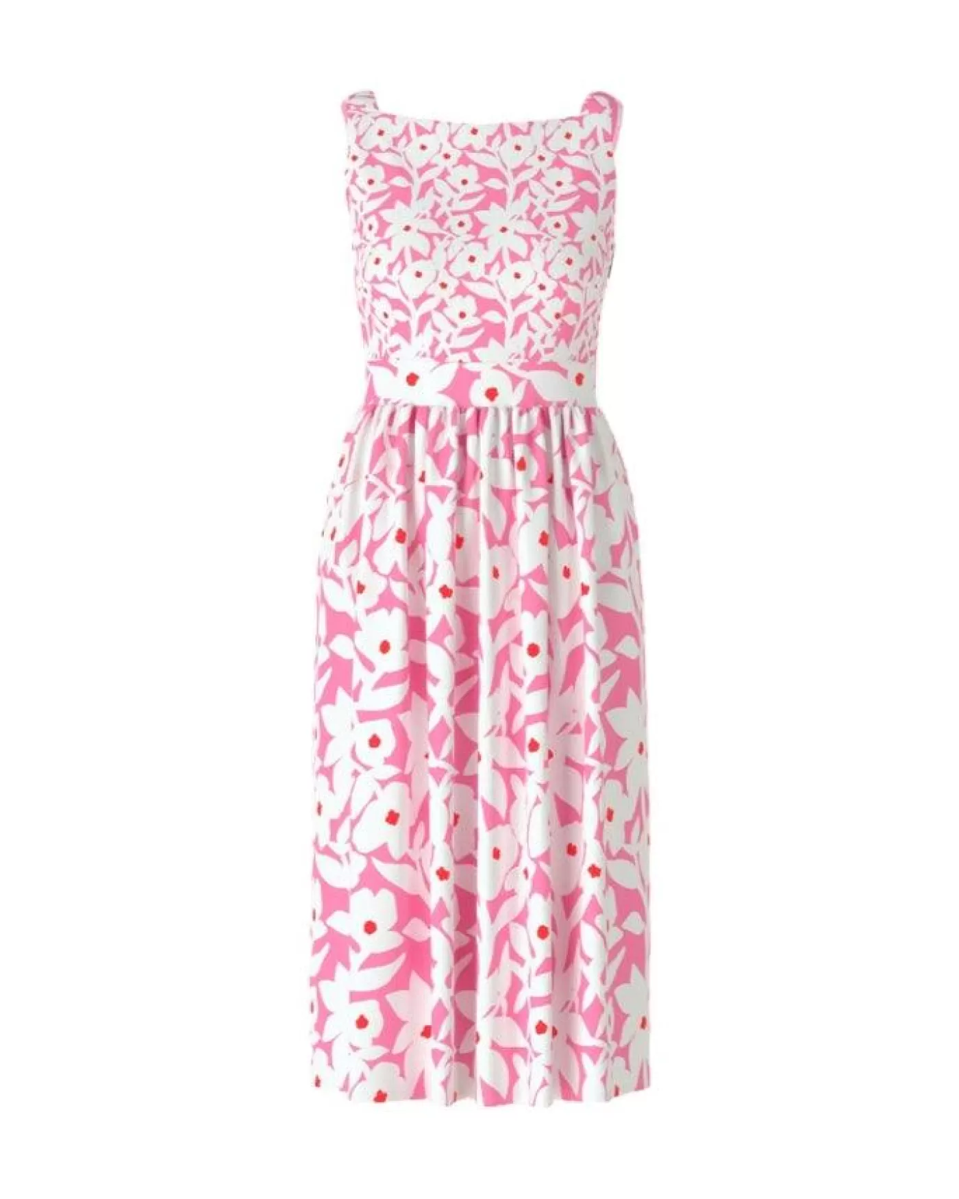 Marc Cain Floral Strap Dress White Online