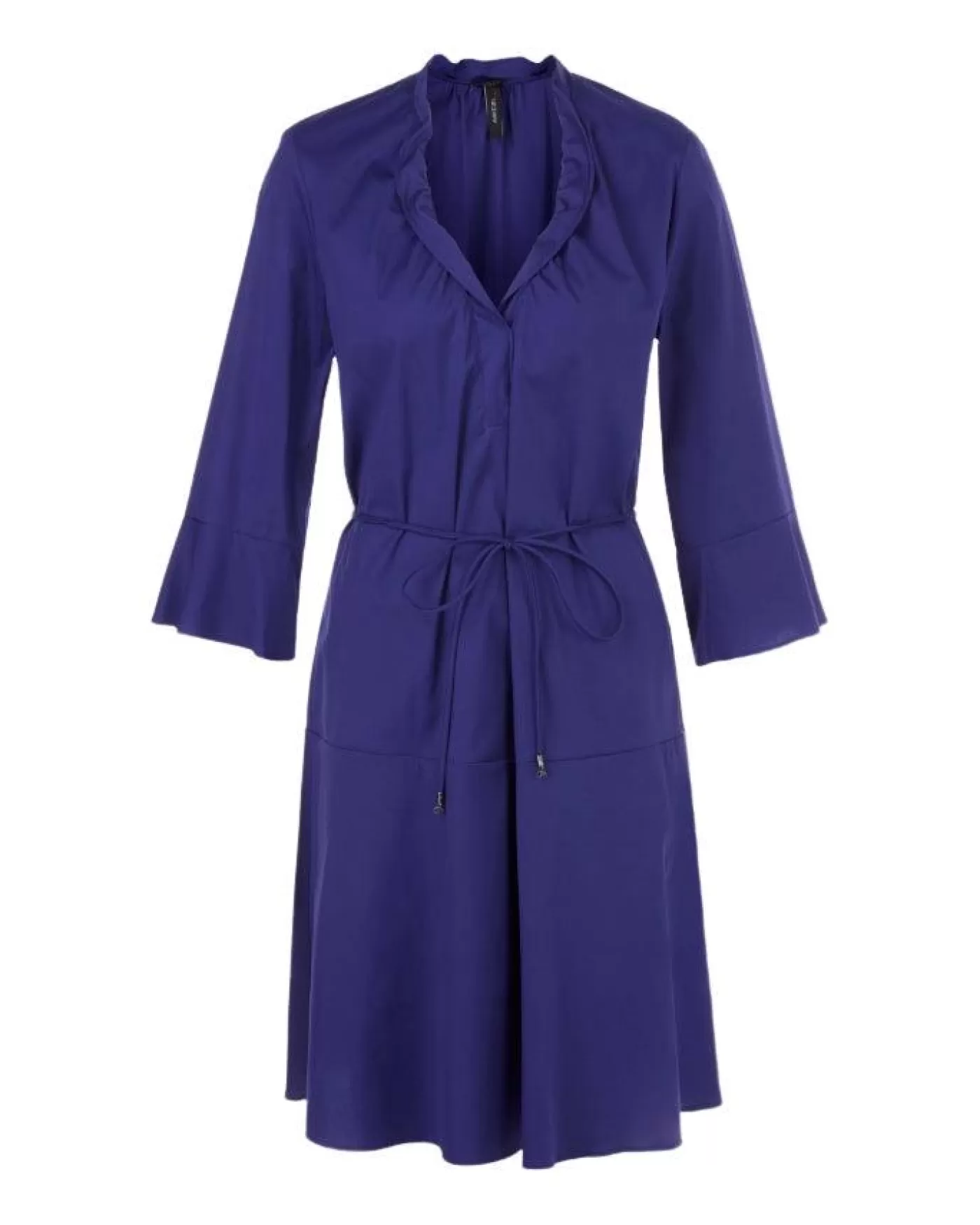 Marc Cain Flounce Sleeve Dress DEEPVIOLET Best