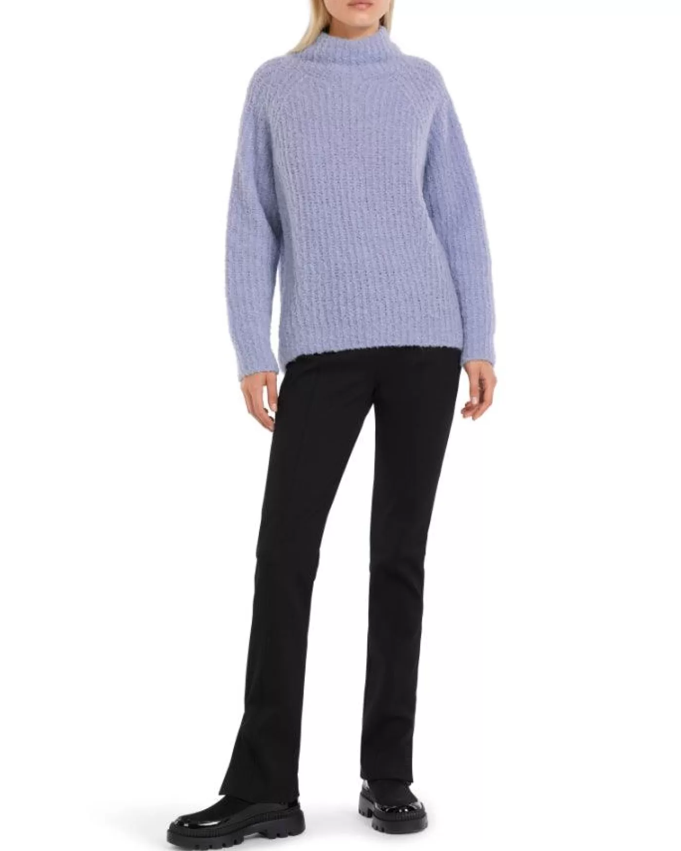 Marc Cain Fluffy Alpaca Blend Sweater SOFTVIOLET Best