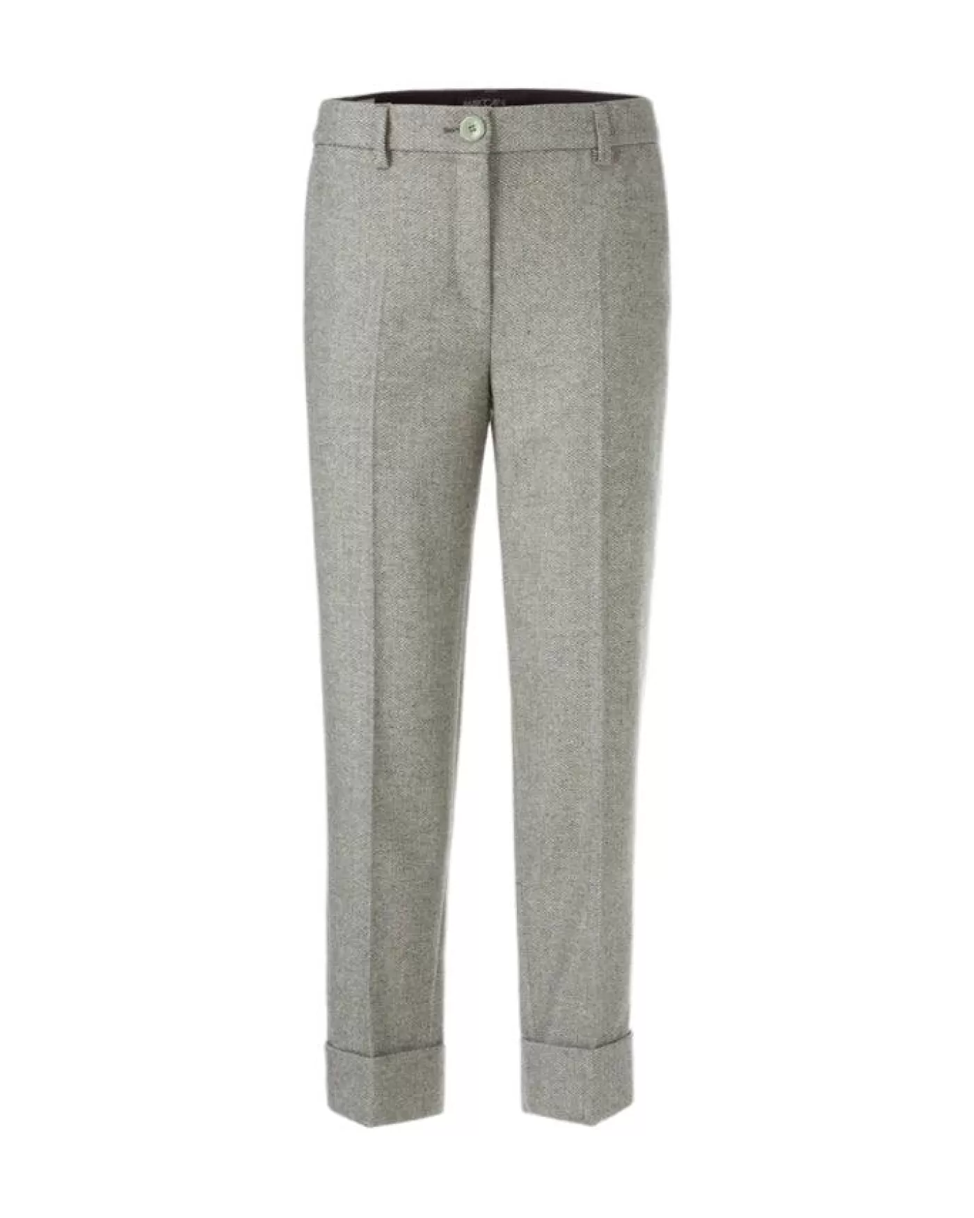 Marc Cain Fordon Herringbone Cuffed Pants FROZENSAGE Outlet