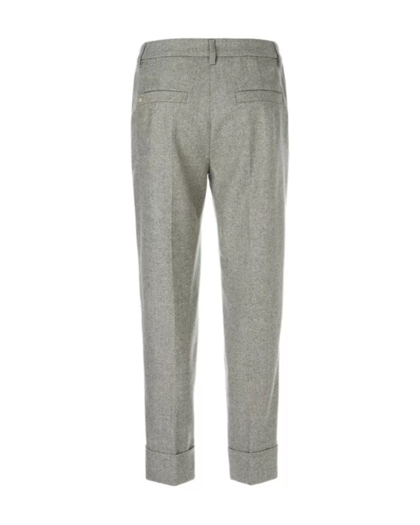 Marc Cain Fordon Herringbone Cuffed Pants FROZENSAGE Outlet