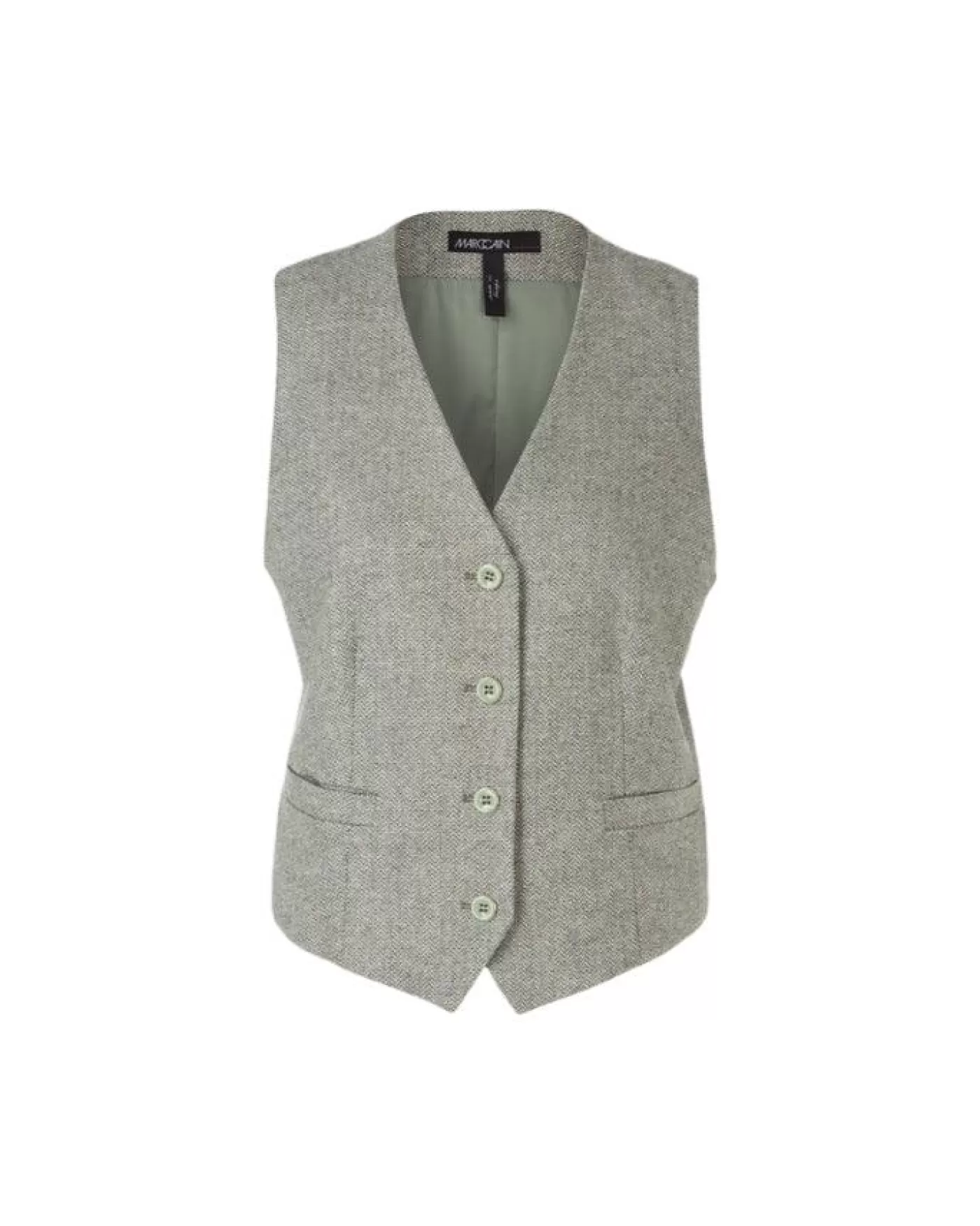 Marc Cain Herringbone Vest FROZENSAGE Cheap