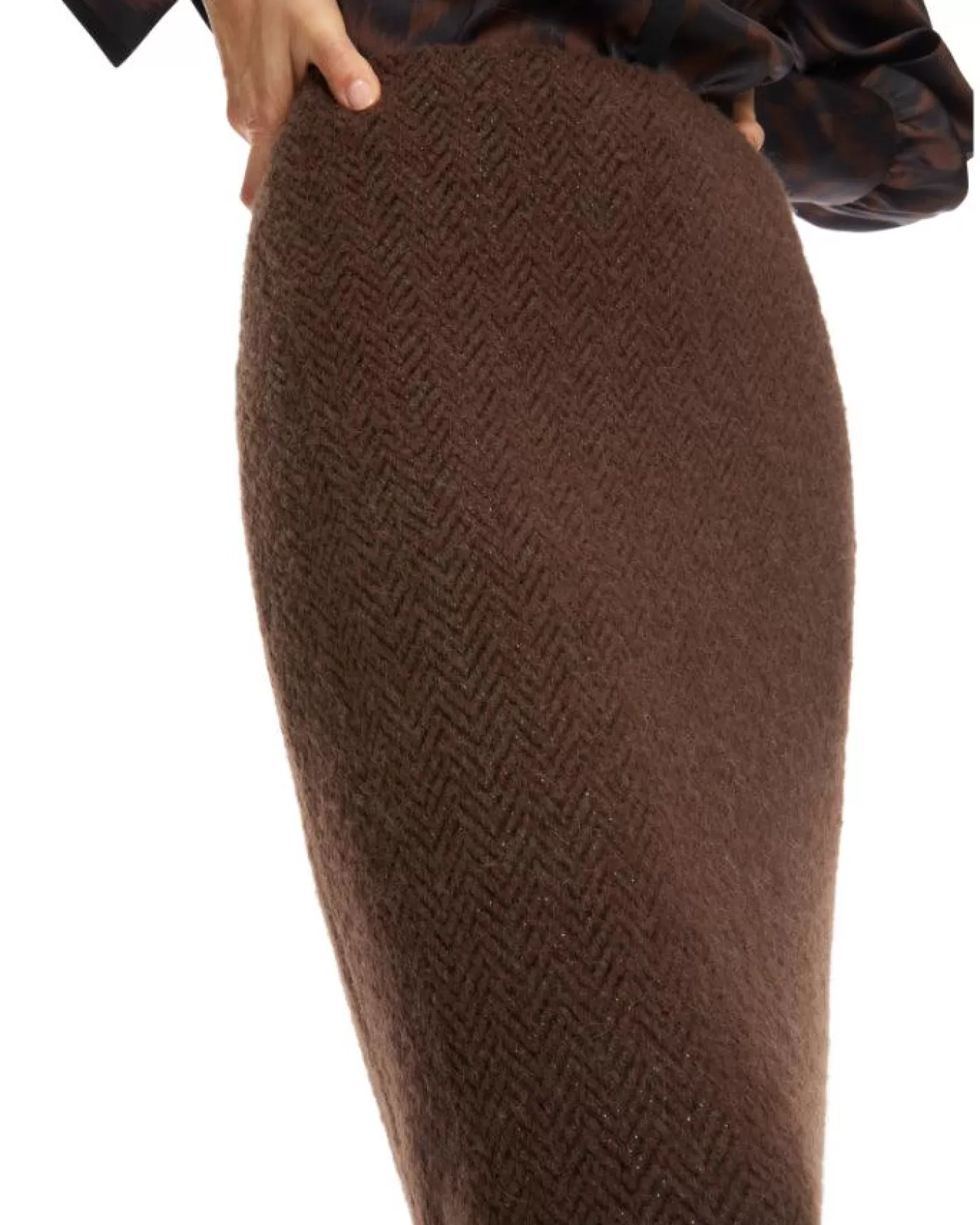 Marc Cain Knit Pencil Skirt DEEPWOOD New