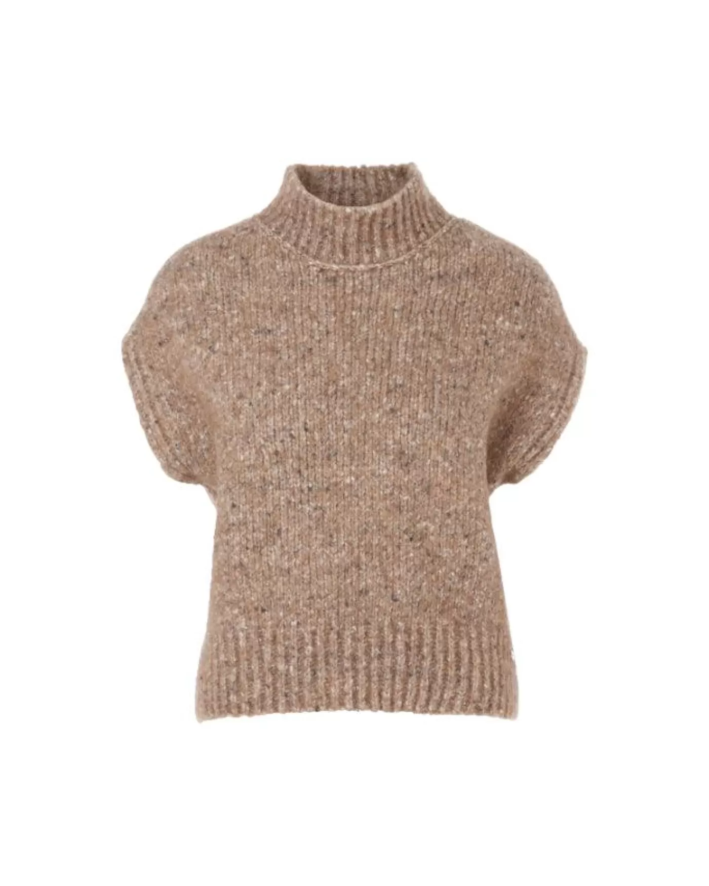 Marc Cain Knit Pullover Vest RAFFIAMELANGE Shop