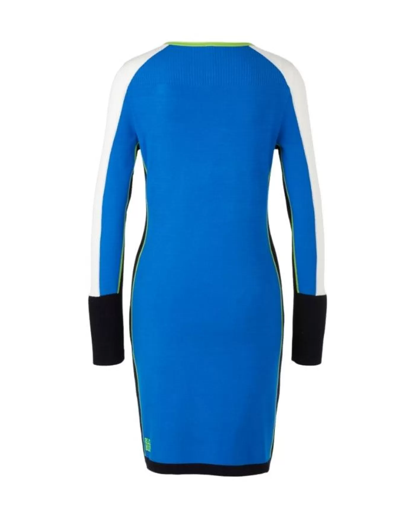 Marc Cain Knitted Colour Block Mini Dress SKY Cheap