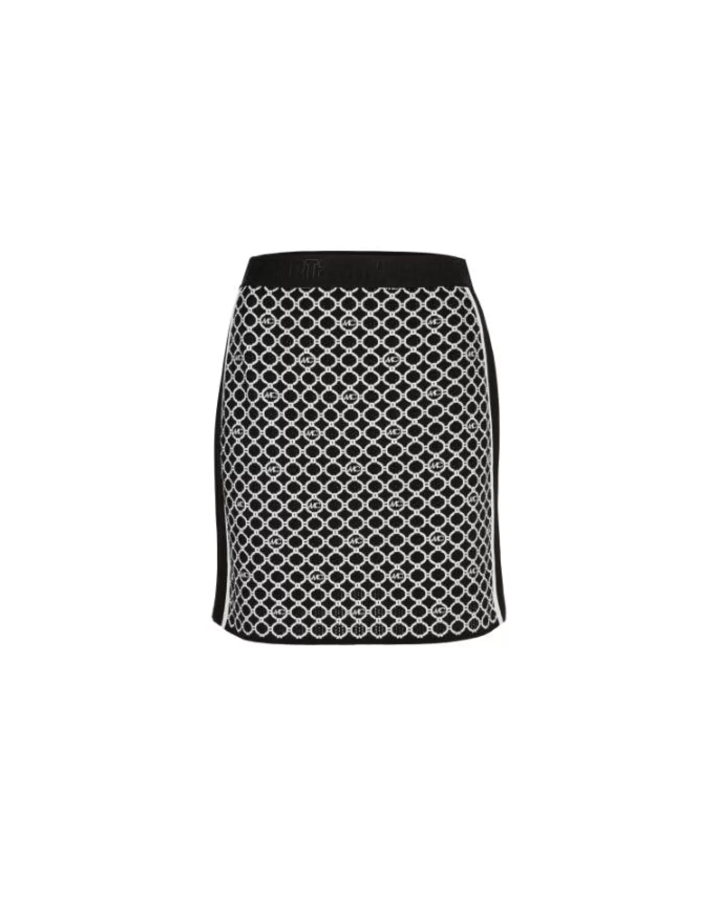 Marc Cain MC Print Mini Skirt BlackWhite Outlet