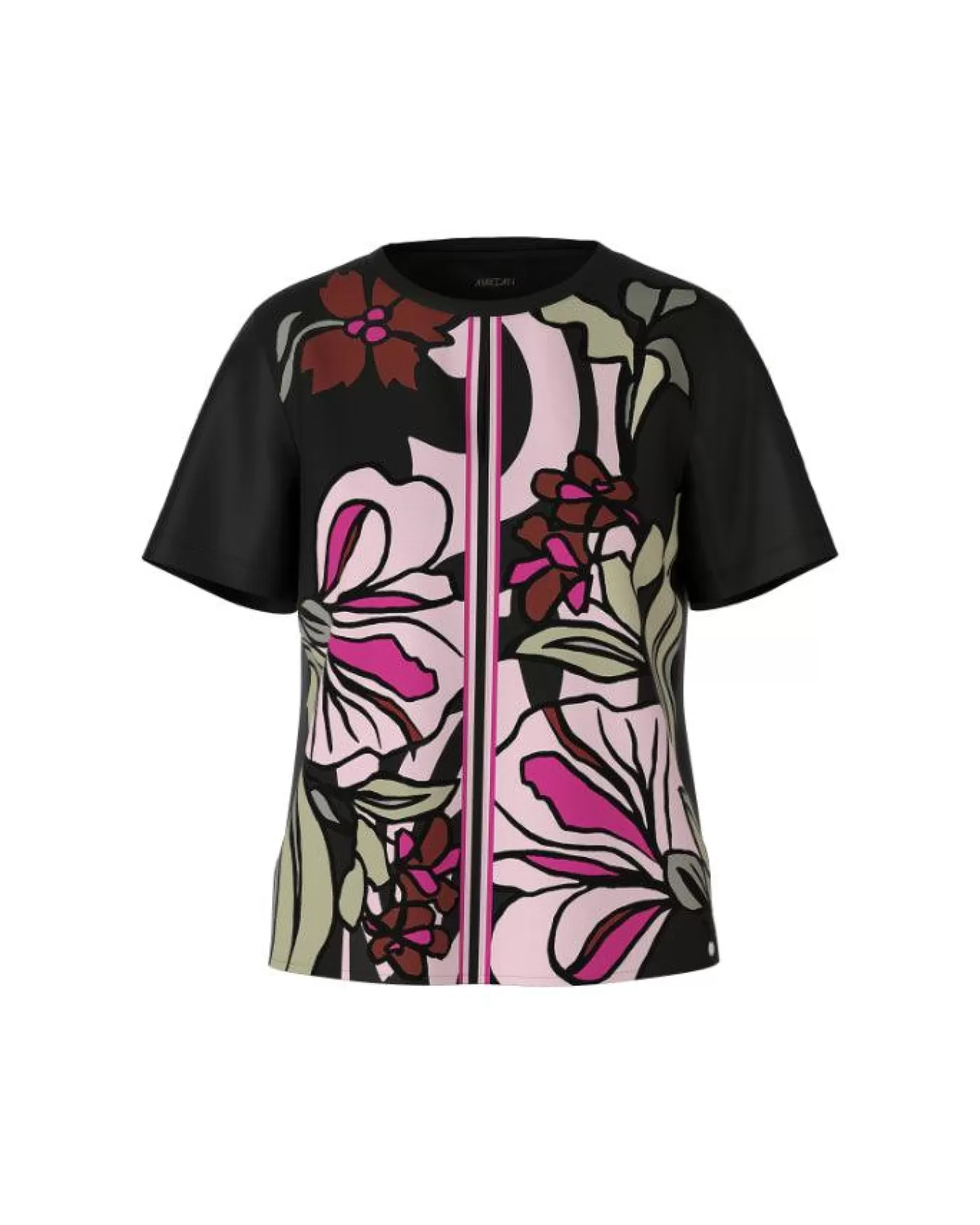 Marc Cain Opulent Floral Print Top Black Best