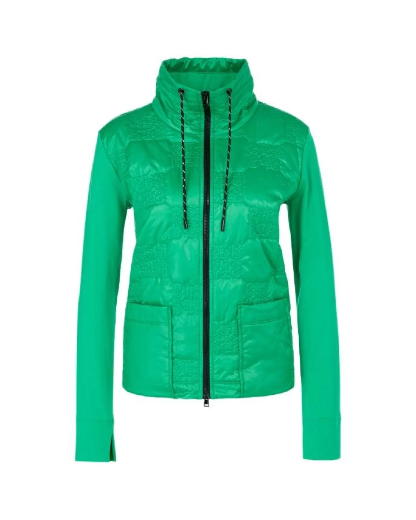Marc Cain Quilted Fabric Padded Jacket BASILPRINT Sale
