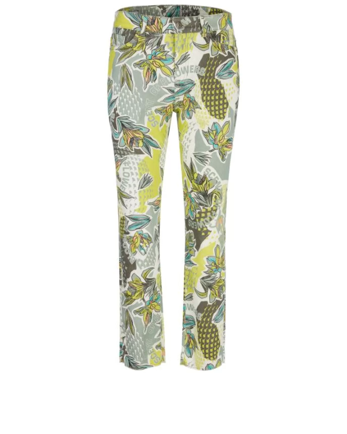 Marc Cain Raipur Printed Jeans SAGE Outlet