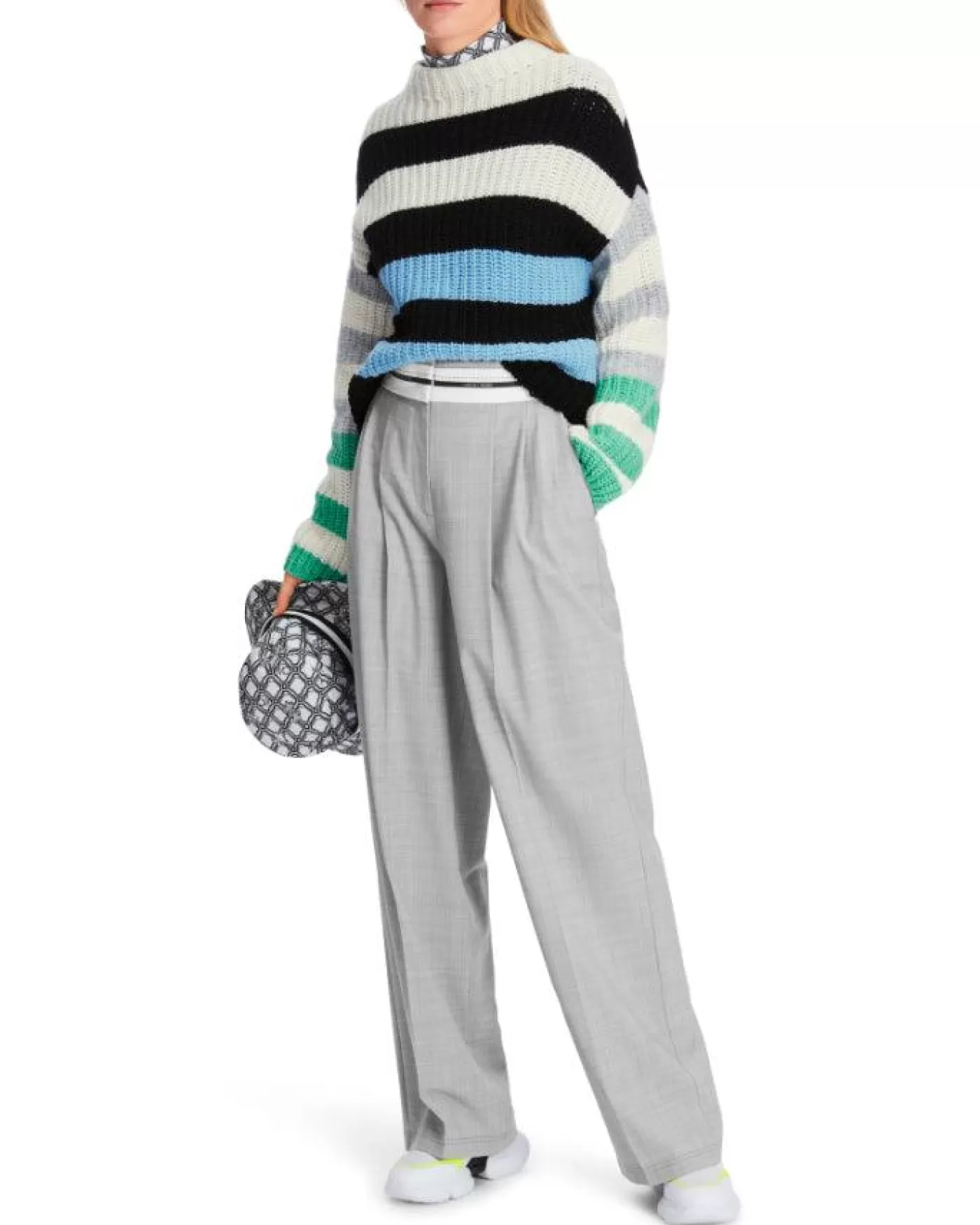 Marc Cain Rugby Stripe Sweater SOFTSKY Best