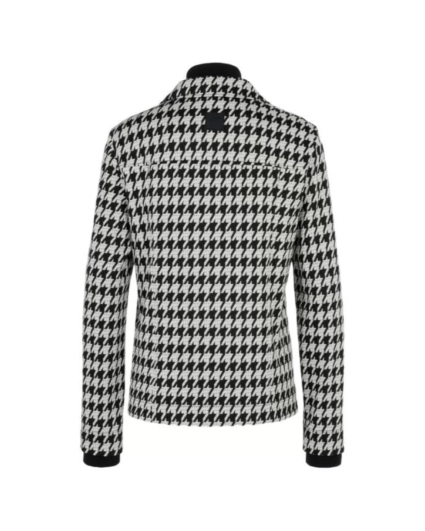 Marc Cain Sporty Checkered Blazer Black/White Outlet