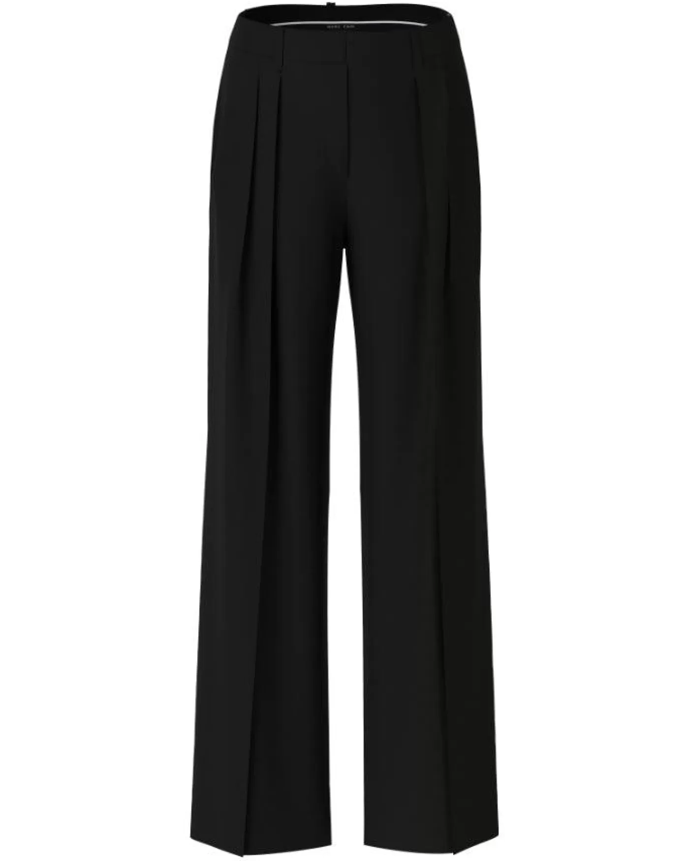 Marc Cain Wichita Crepe Pleat Pant Black New