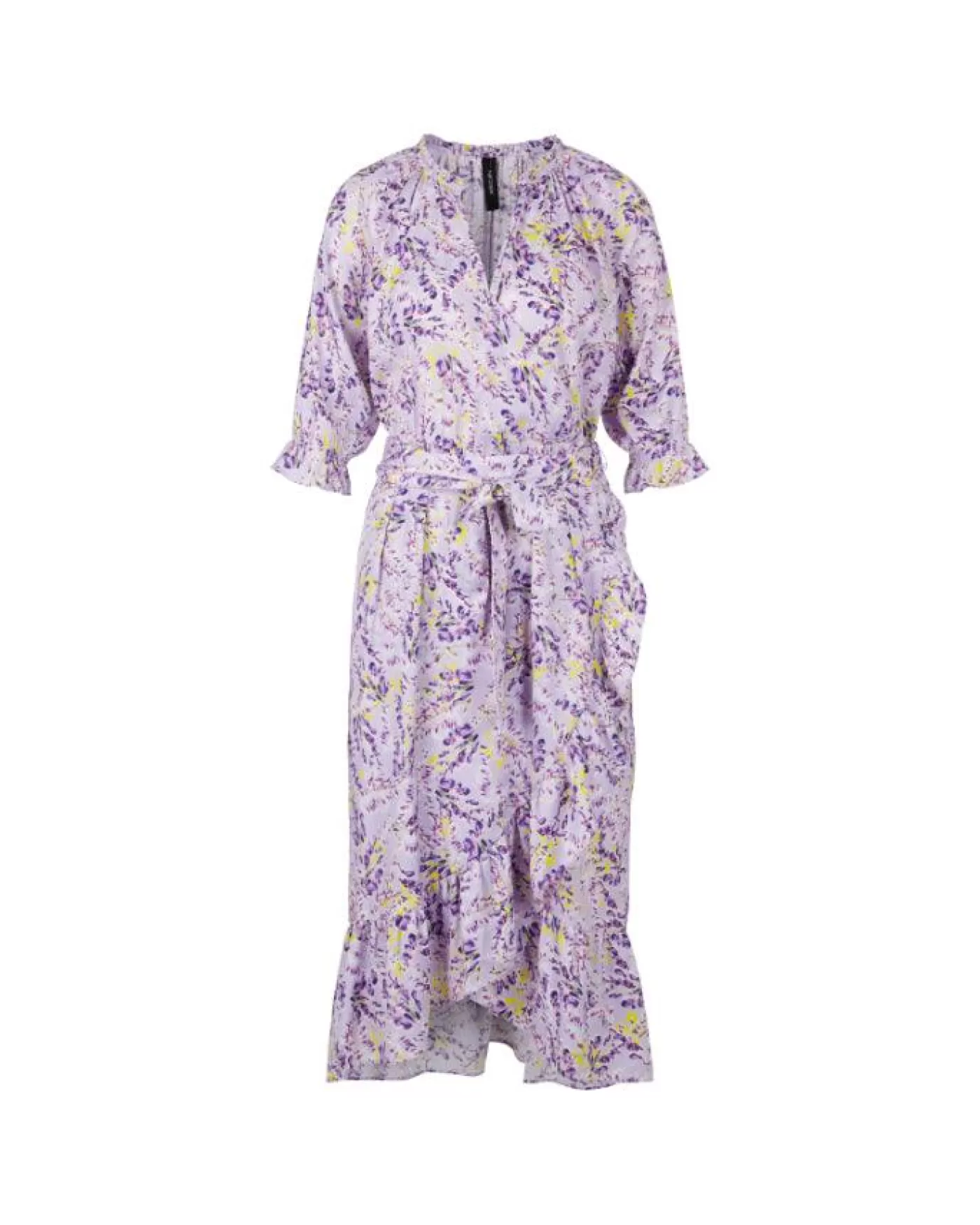 Marc Cain Wisteria Lane Floral Dress BRIGHTLILAC Clearance