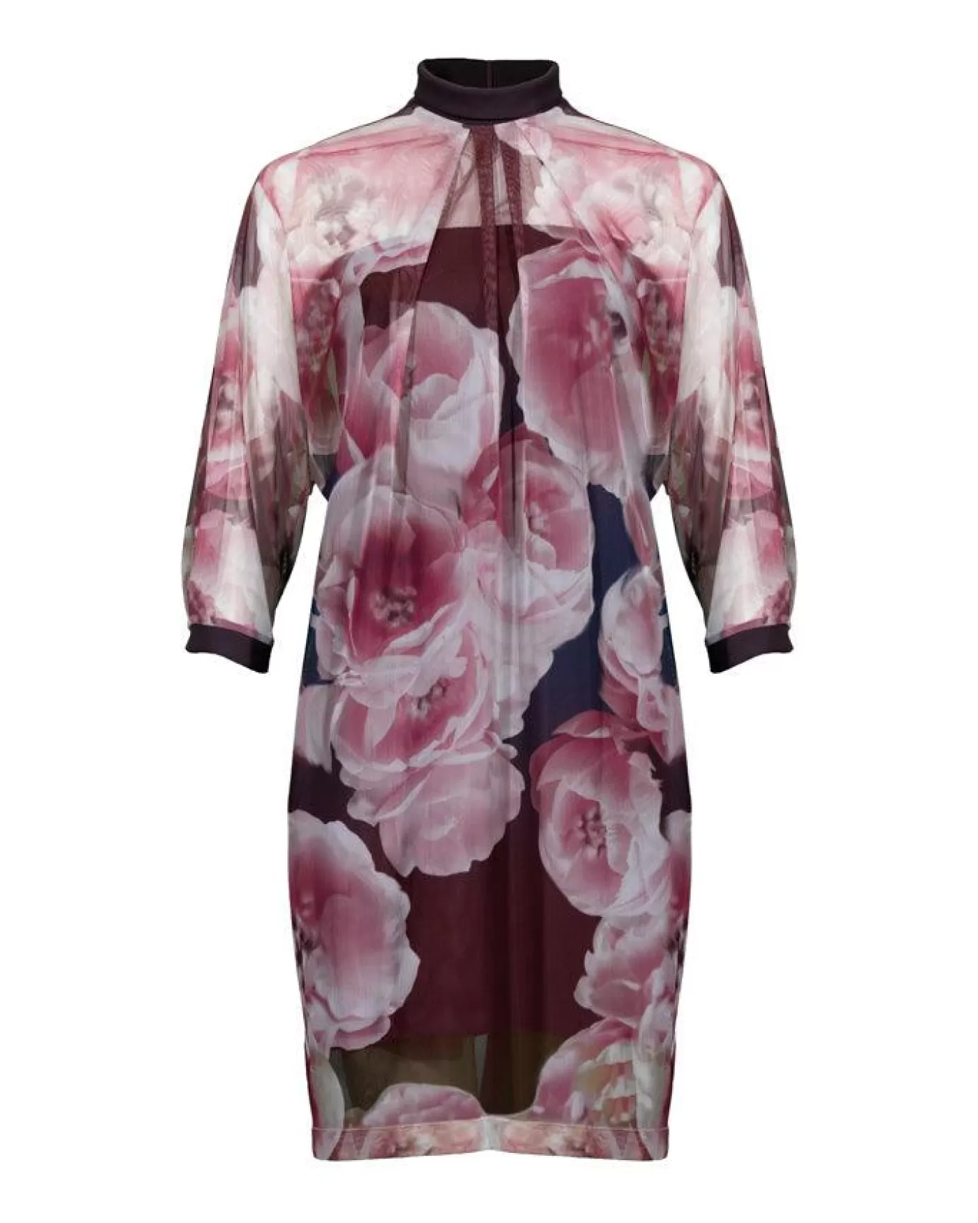 Marie Saint Pierre Hadlea2 Dress PEONIES/PLUM Clearance