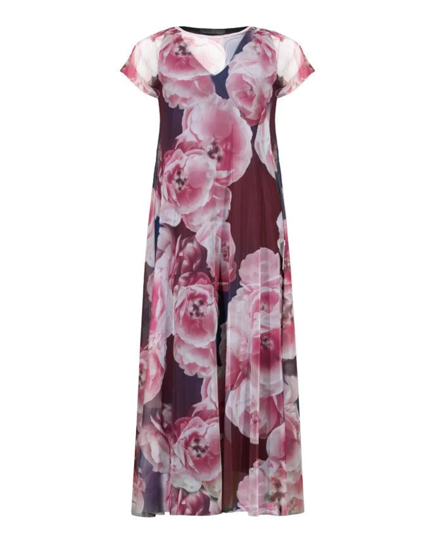 Marie Saint Pierre Hidir Dress PEONIES/PLUM Hot