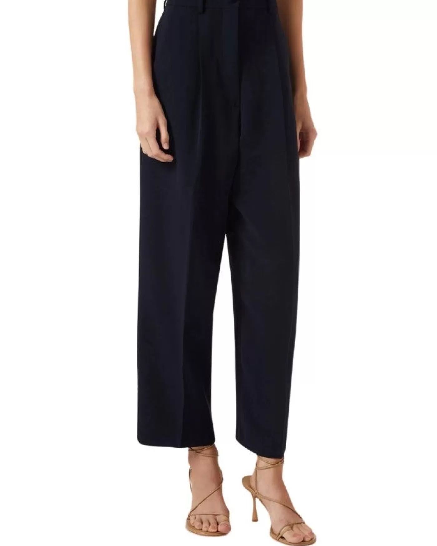 Max Mara Weekend Ronchi Pleated Pant Navy Shop