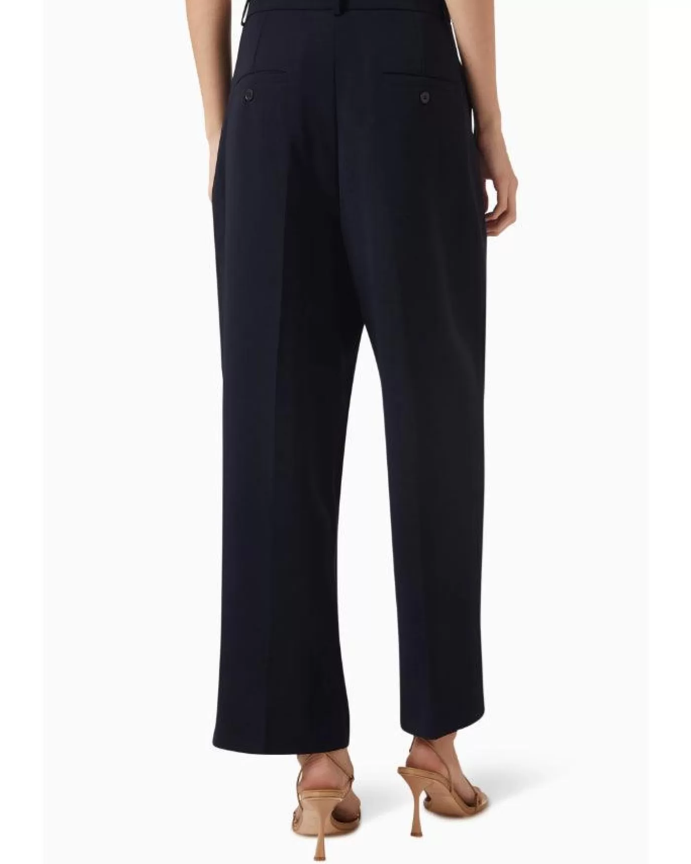 Max Mara Weekend Ronchi Pleated Pant Navy Shop